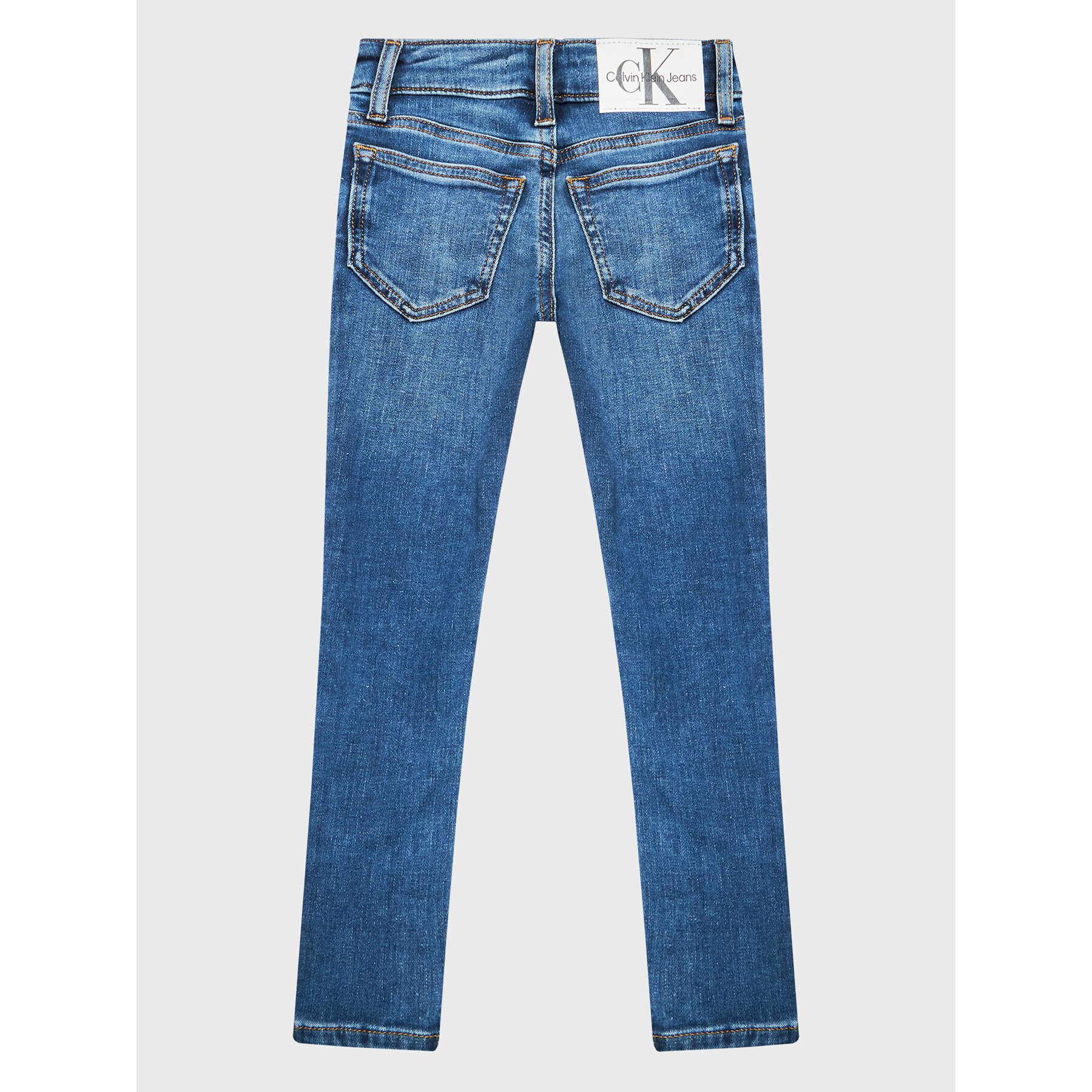 Calvin Klein Jeans Jeansy IG0IG01685 Modrá Skinny Fit - Pepit.cz