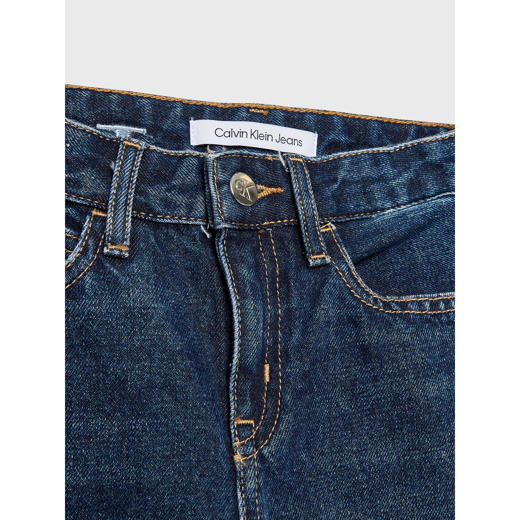 Calvin Klein Jeans Jeansy IG0IG01883 Tmavomodrá Relaxed Fit - Pepit.cz