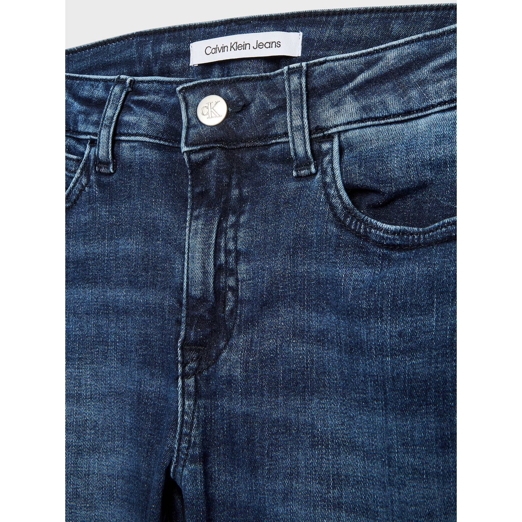 Calvin Klein Jeans Jeansy IG0IG01887 Modrá Skinny Fit - Pepit.cz