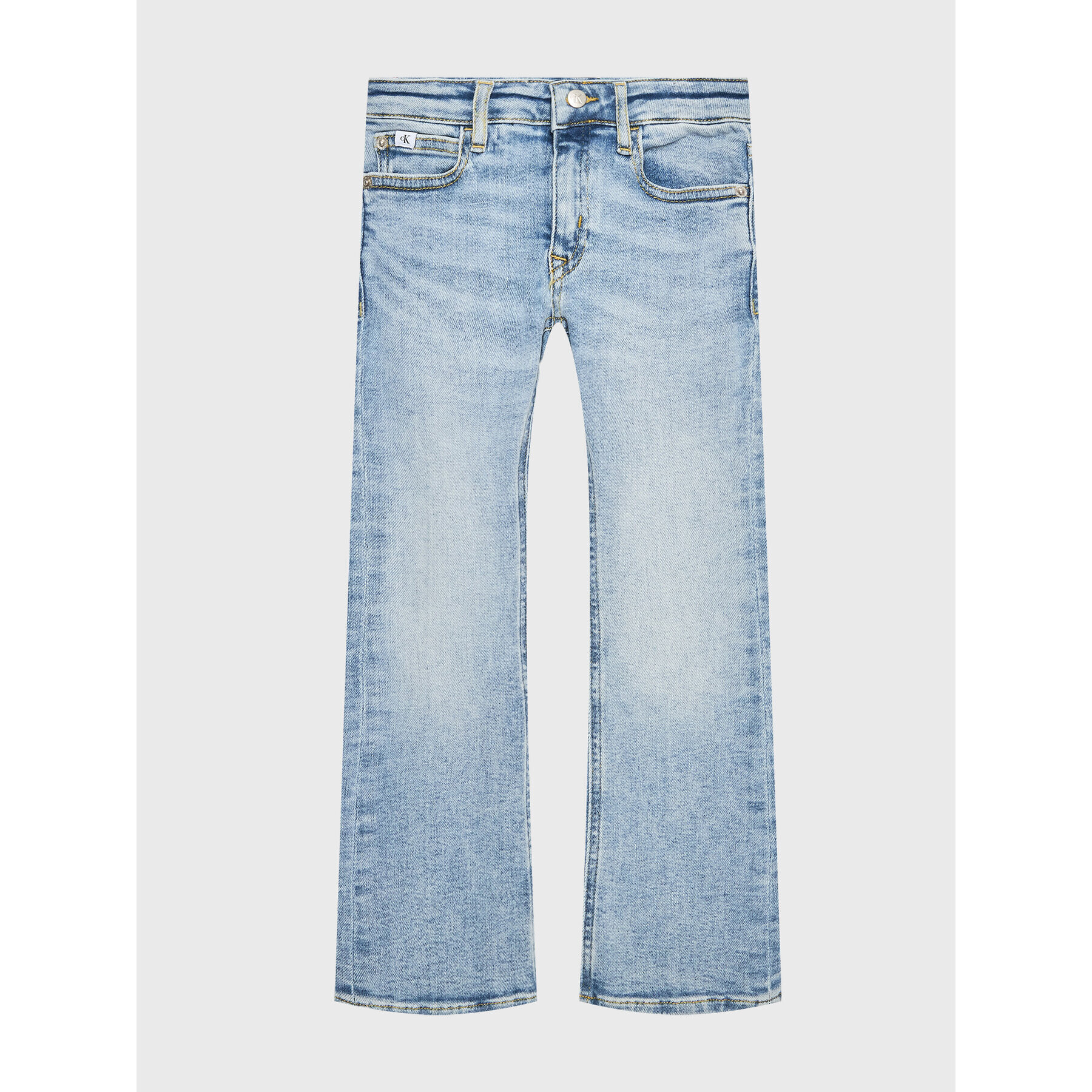 Calvin Klein Jeans Jeansy IG0IG01888 Modrá Flared Fit - Pepit.cz