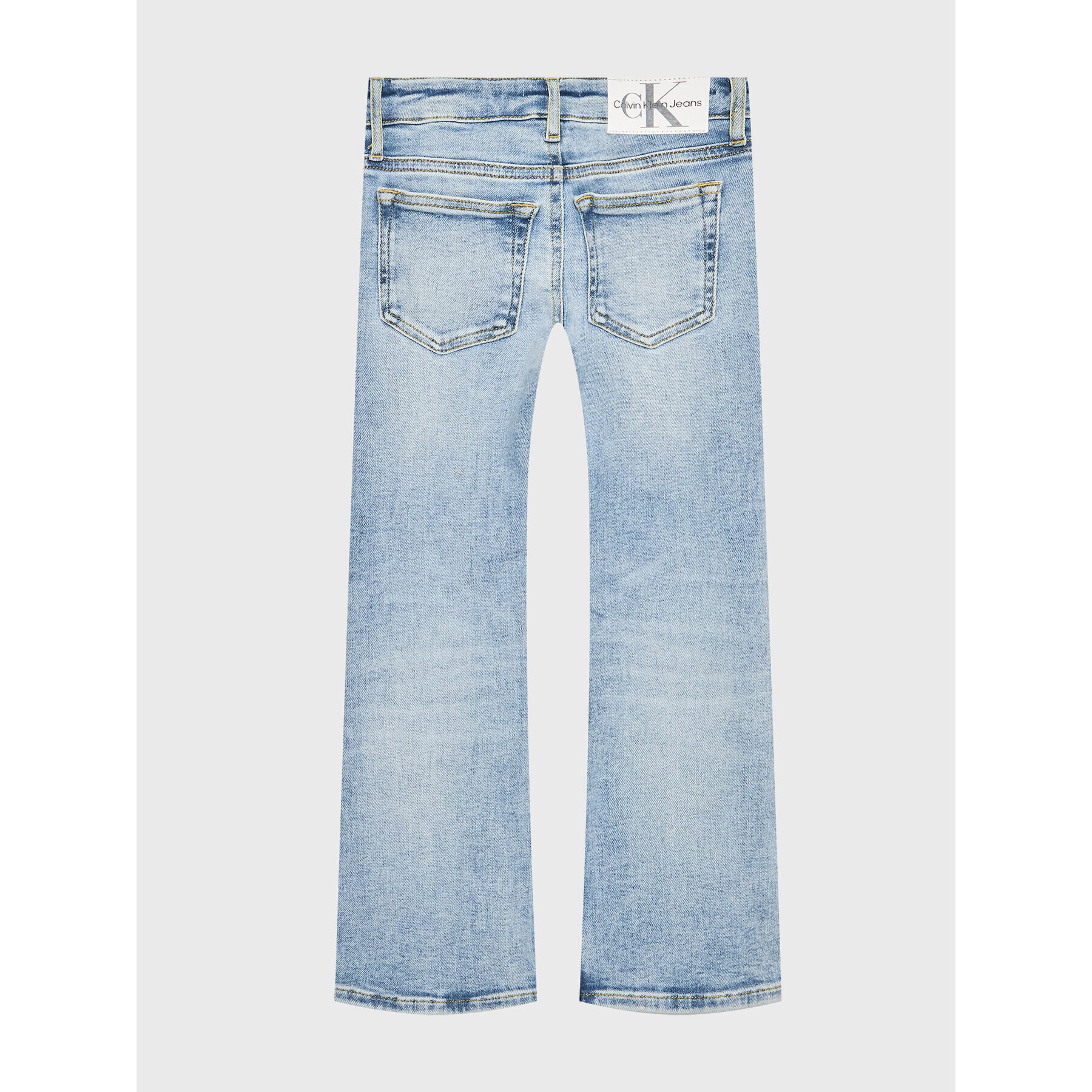 Calvin Klein Jeans Jeansy IG0IG01888 Modrá Flared Fit - Pepit.cz