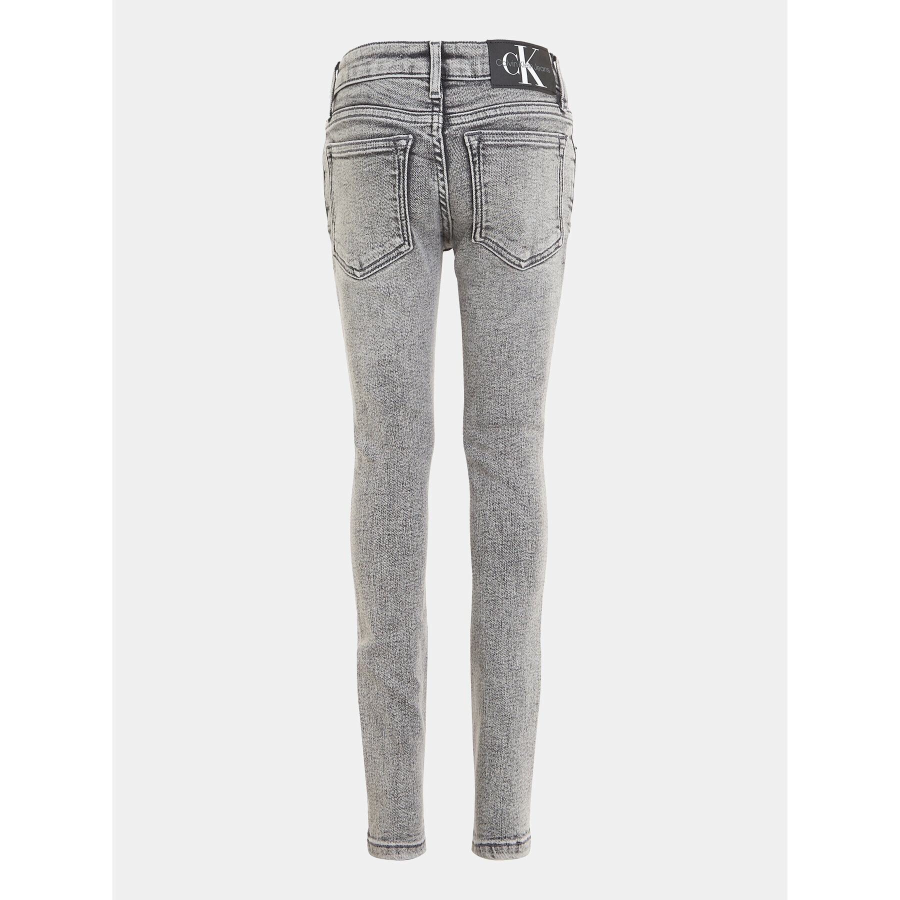 Calvin Klein Jeans Jeansy IG0IG02155 Šedá Skinny Fit - Pepit.cz