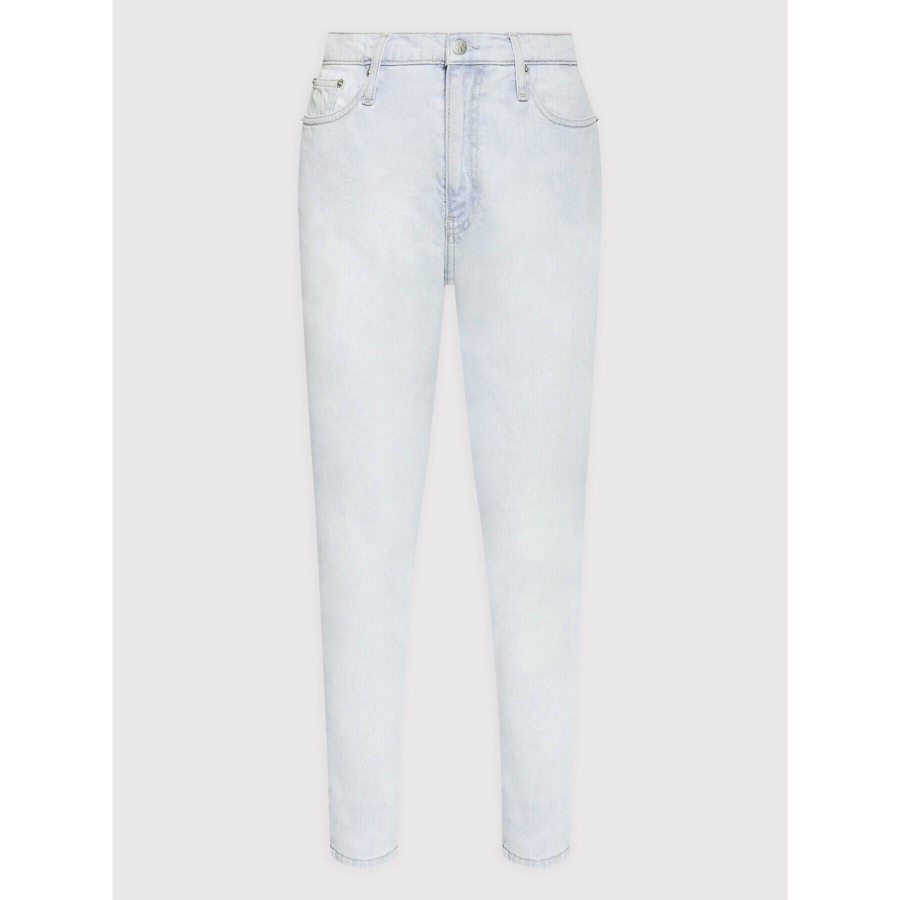 Calvin Klein Jeans Jeansy J20J218509 Modrá Mom Fit - Pepit.cz