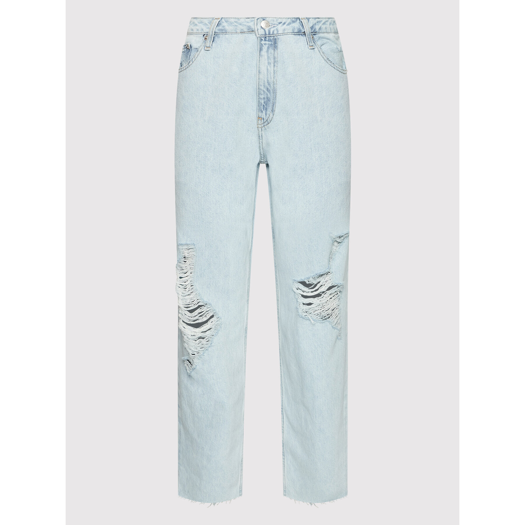 Calvin Klein Jeans Jeansy J20J218632 Modrá Relaxed Fit - Pepit.cz