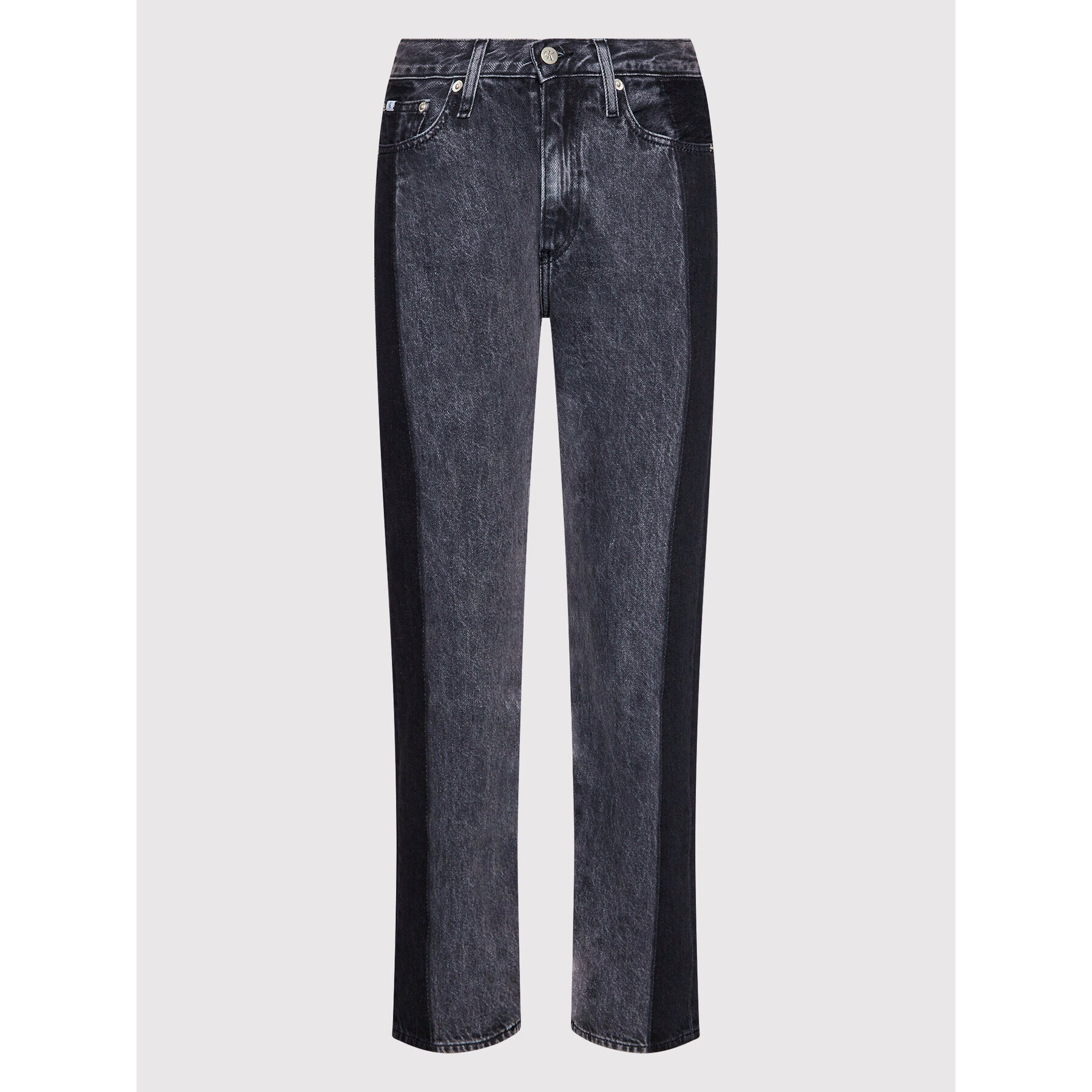 Calvin Klein Jeans Jeansy J20J219326 Šedá Straight Leg - Pepit.cz