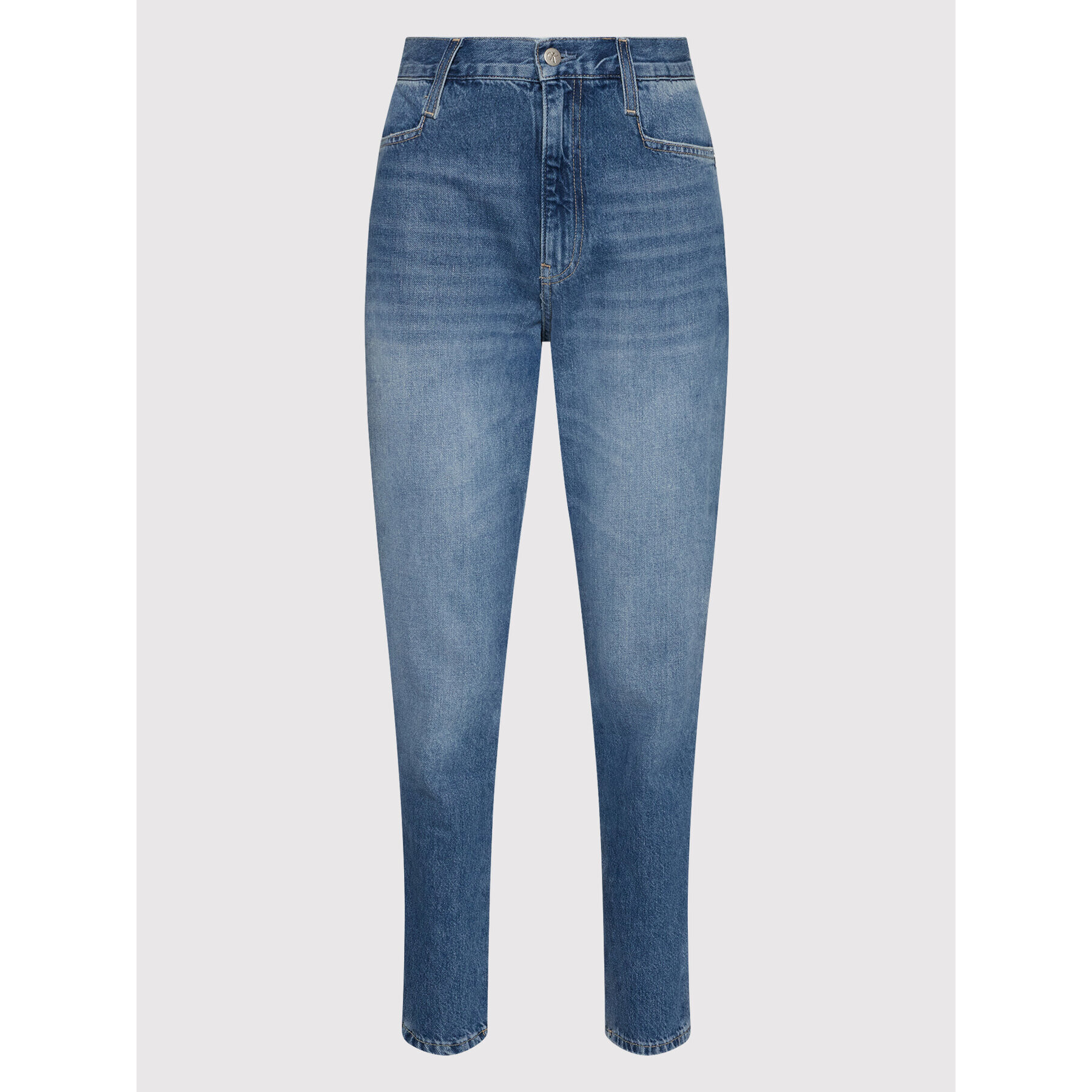 Calvin Klein Jeans Jeansy J20J219329 Modrá Mom Fit - Pepit.cz