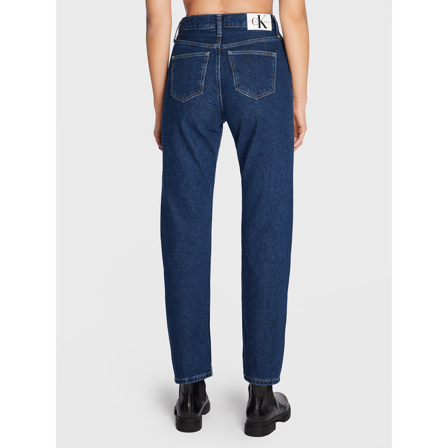 Calvin Klein Jeans Jeansy J20J219502 Modrá Regular Fit - Pepit.cz