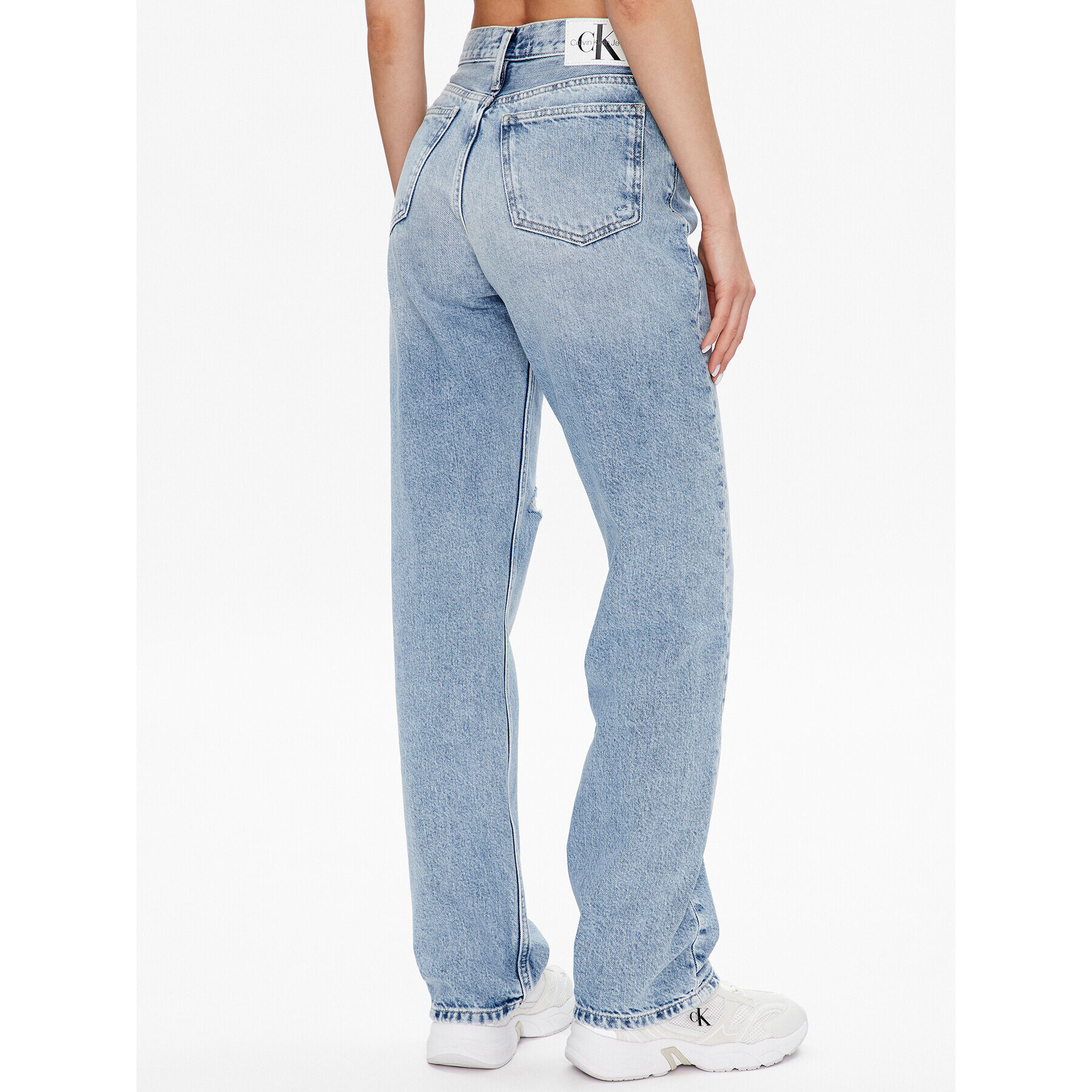 Calvin Klein Jeans Jeansy J20J220633 Modrá Regular Fit - Pepit.cz