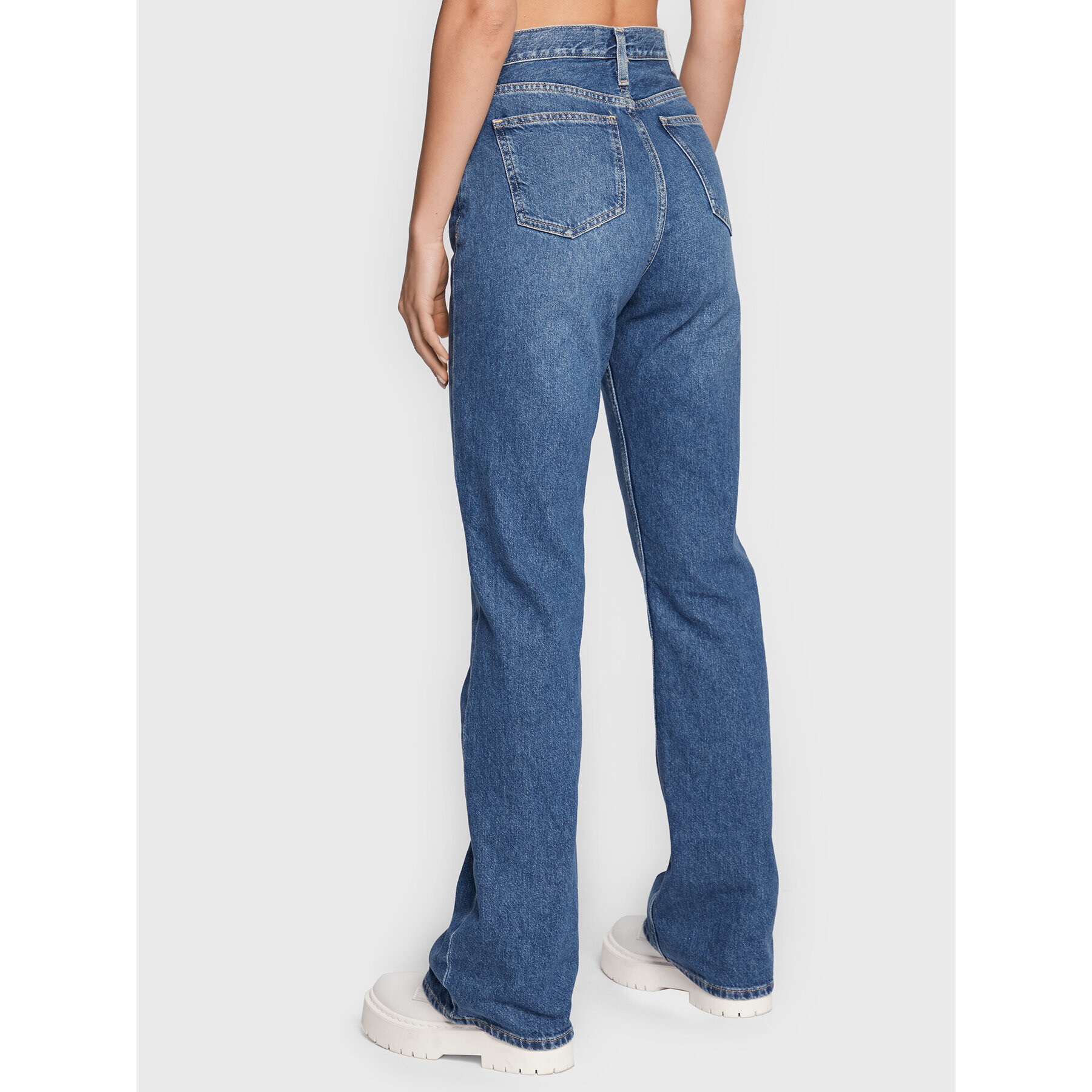 Calvin Klein Jeans Jeansy J20J220824 Modrá Regular Fit - Pepit.cz