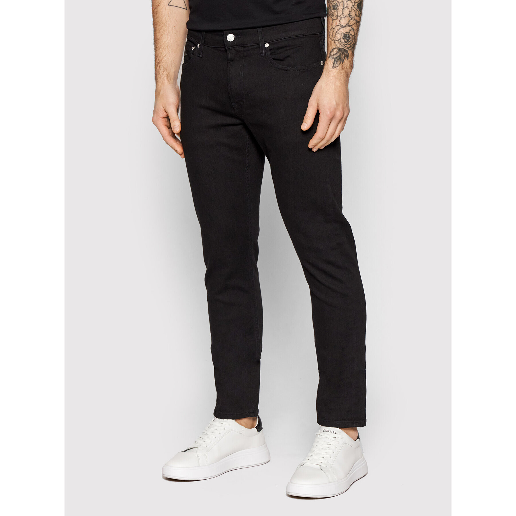 Calvin Klein Jeans Jeansy J30J315567 Černá Slim Fit - Pepit.cz