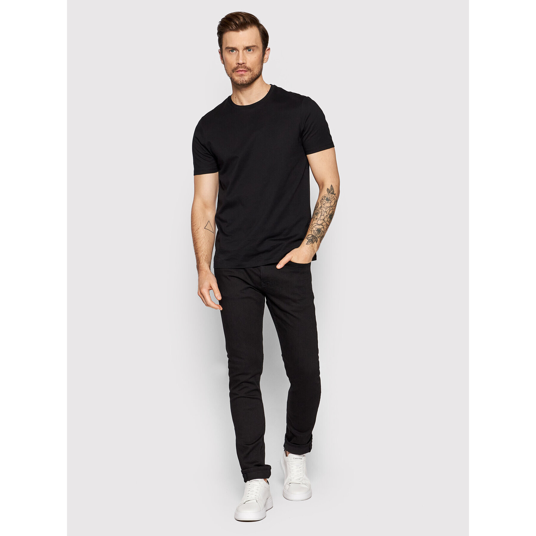 Calvin Klein Jeans Jeansy J30J315567 Černá Slim Fit - Pepit.cz