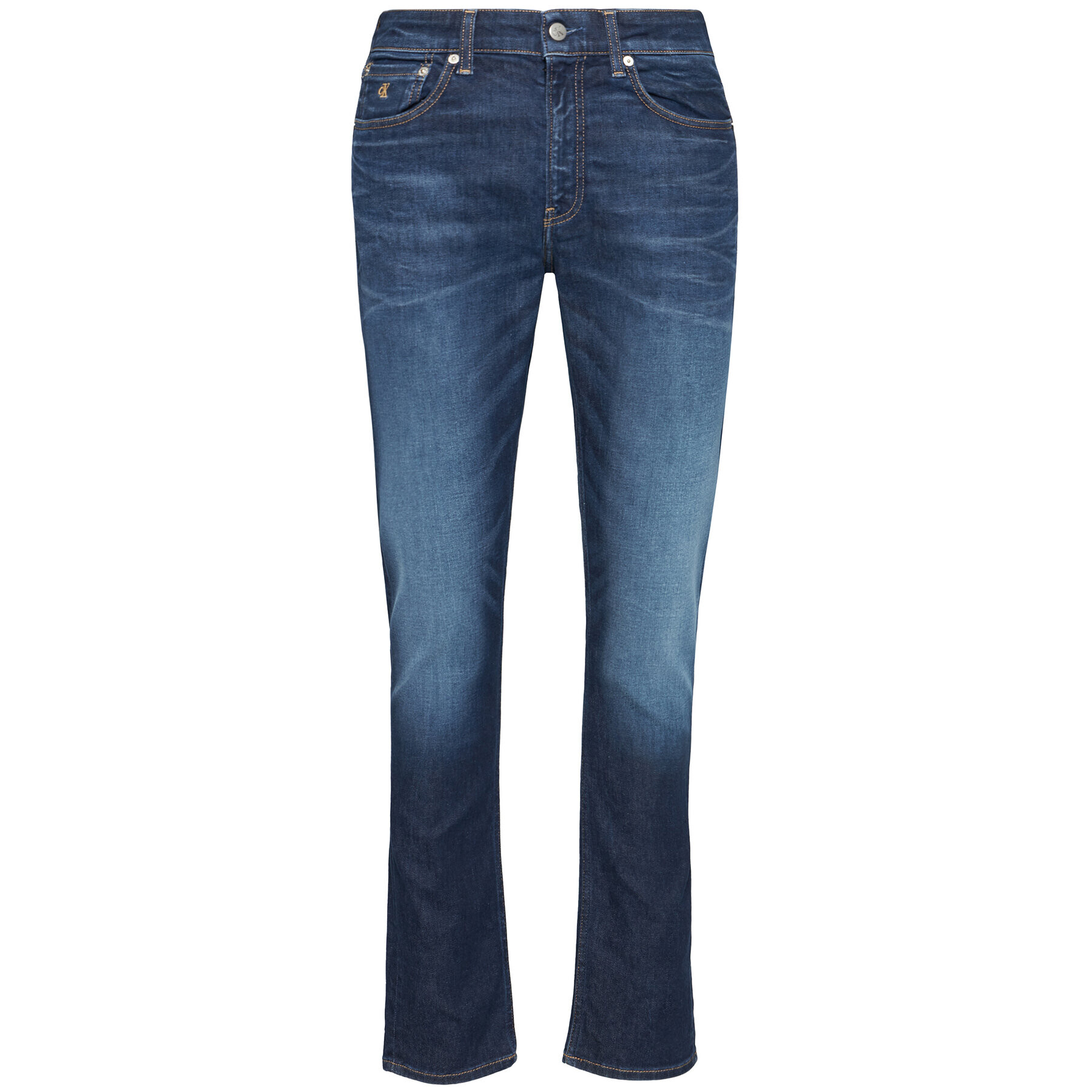 Calvin Klein Jeans Jeansy J30J317659 Tmavomodrá Slim Fit - Pepit.cz