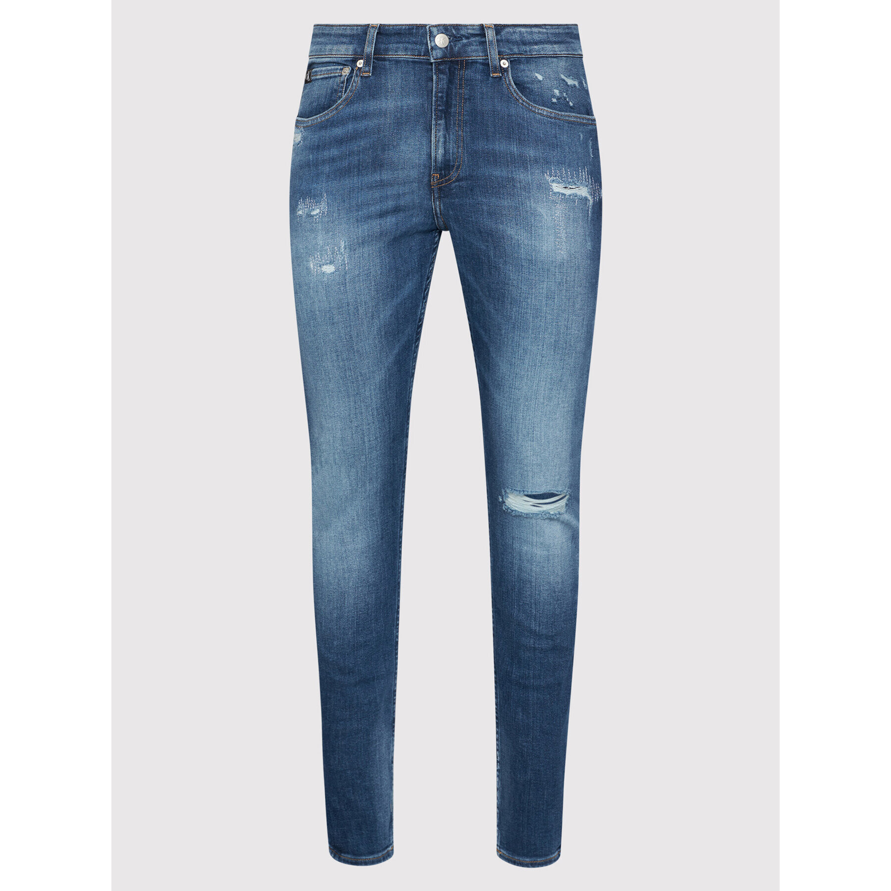 Calvin Klein Jeans Jeansy J30J319115 Tmavomodrá Slim Fit - Pepit.cz