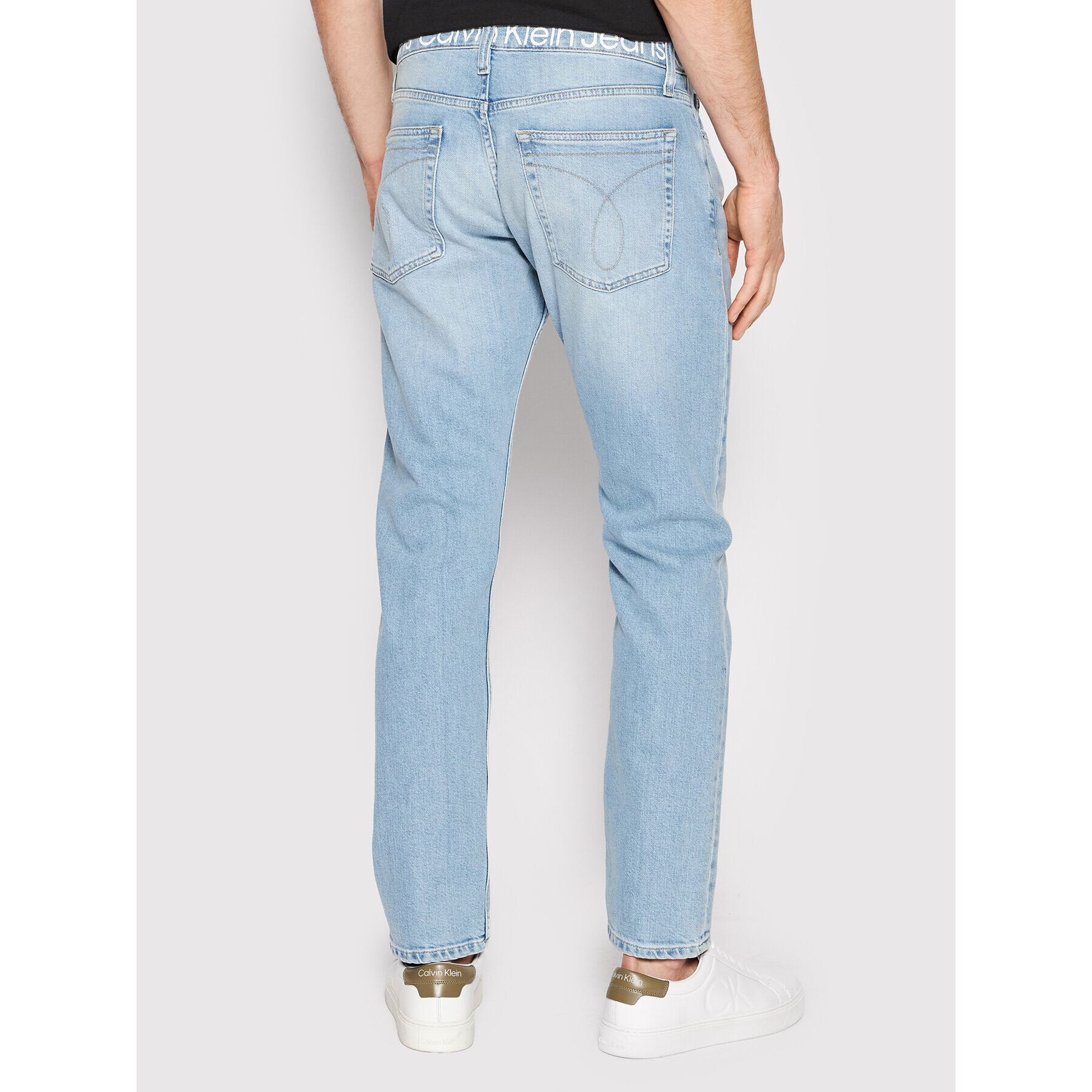 Calvin Klein Jeans Jeansy J30J319849 Modrá Slim Fit - Pepit.cz