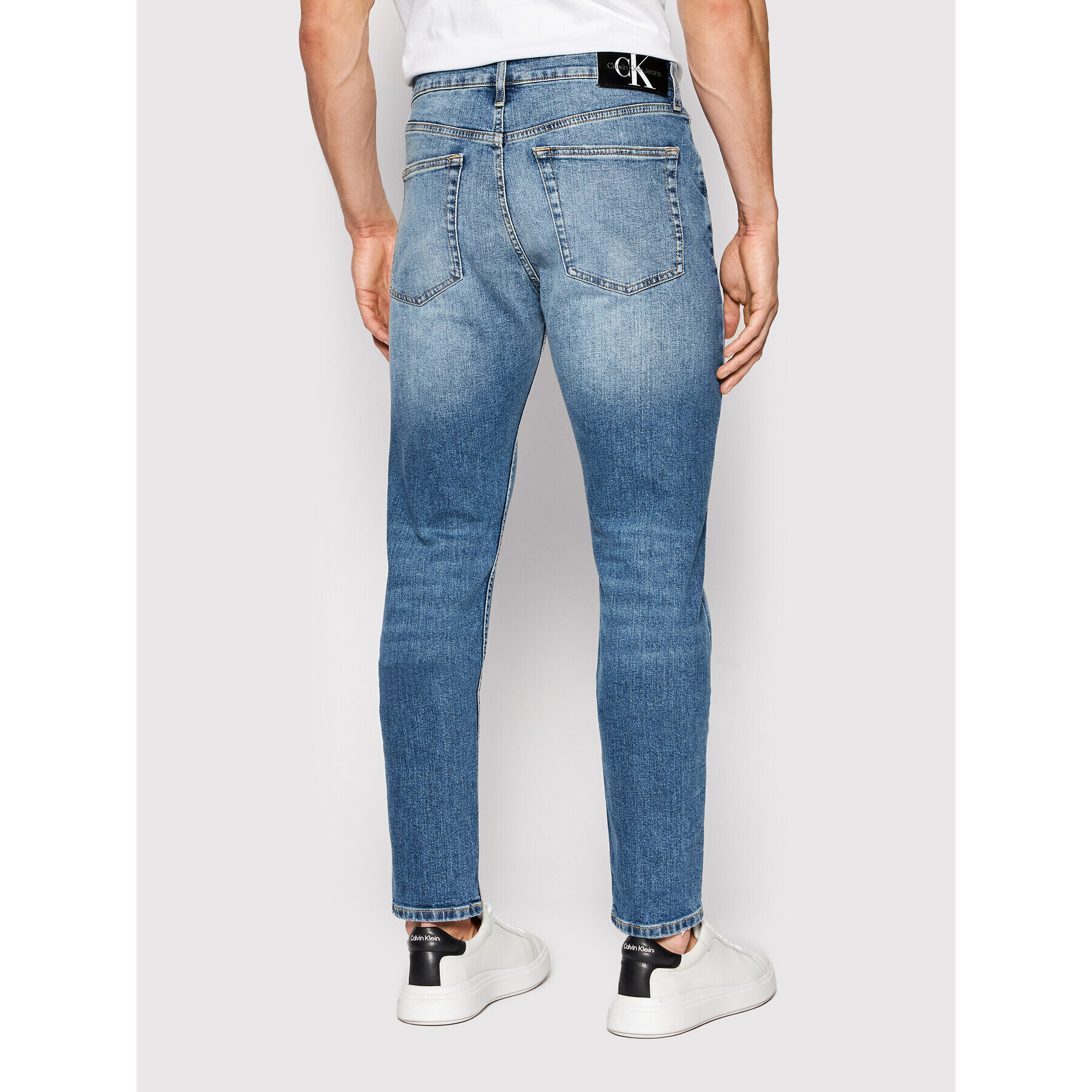 Calvin Klein Jeans Jeansy J30J319853 Modrá Slim Fit - Pepit.cz