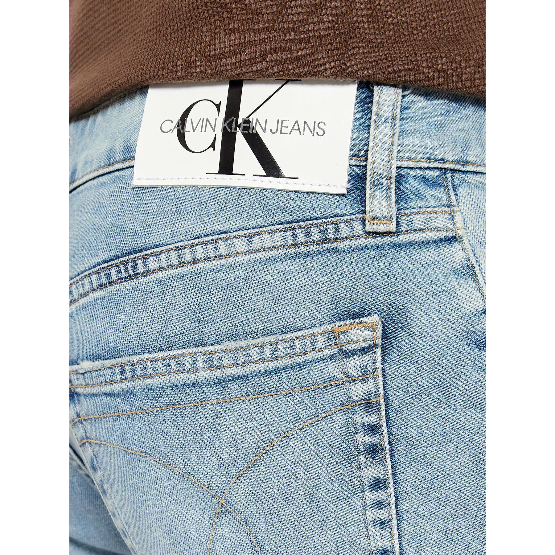 Calvin Klein Jeans Jeansy J30J319968 Modrá Slim Fit - Pepit.cz