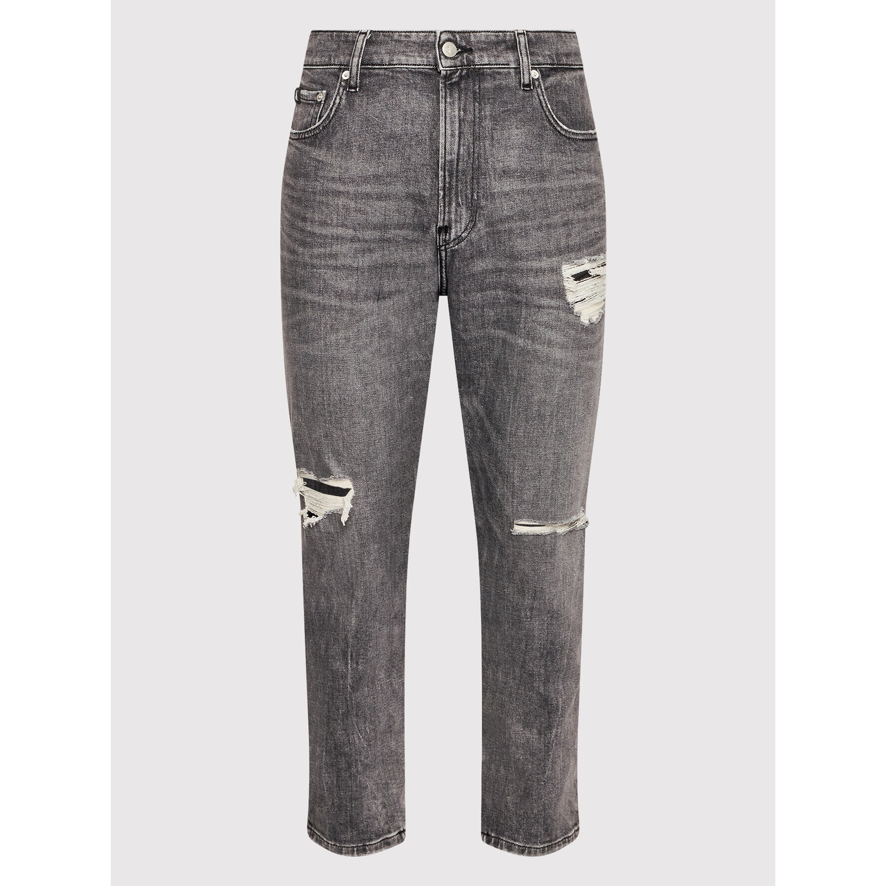 Calvin Klein Jeans Jeansy J30J320444 Šedá Regular Fit - Pepit.cz