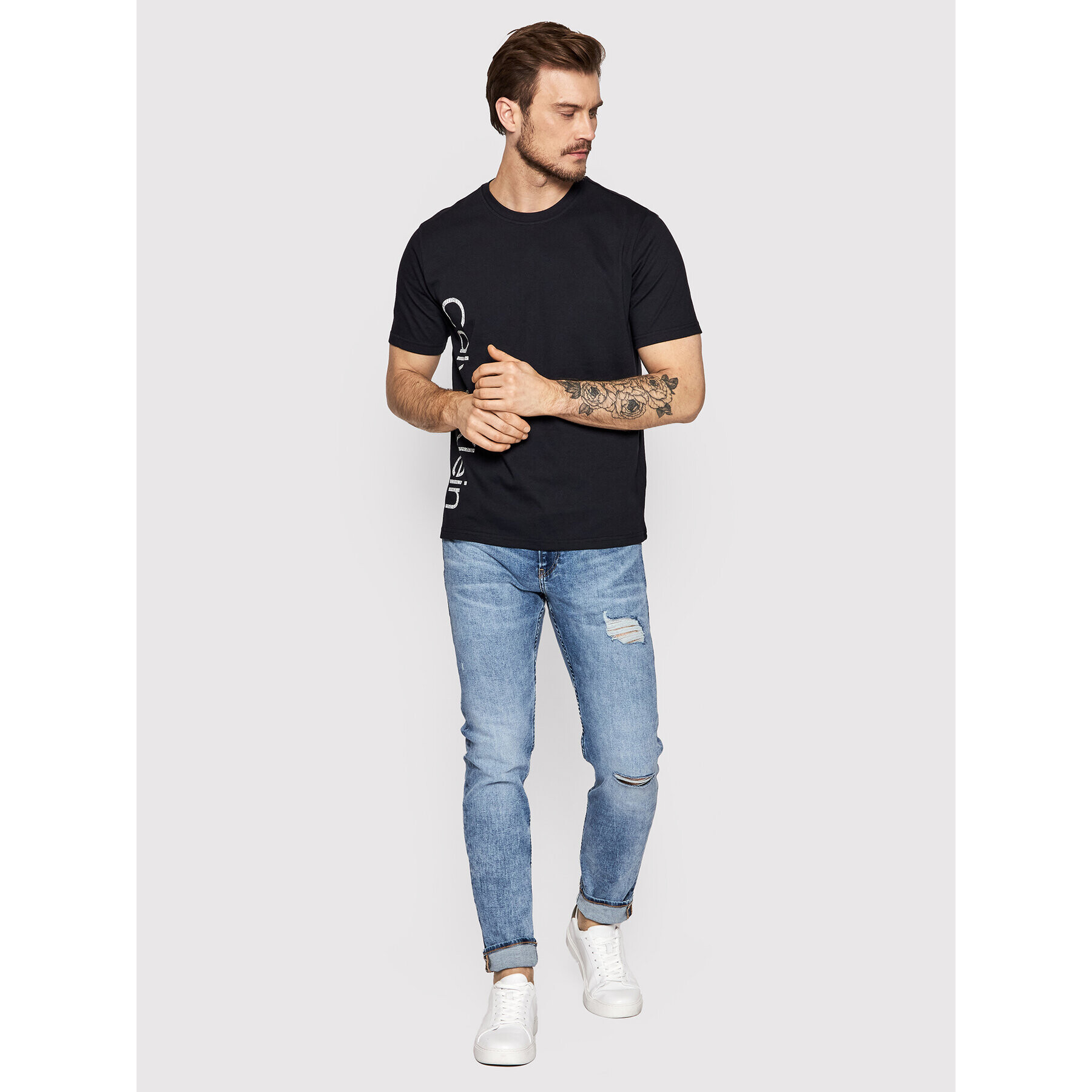 Calvin Klein Jeans Jeansy J30J320448 Modrá Slim Fit - Pepit.cz