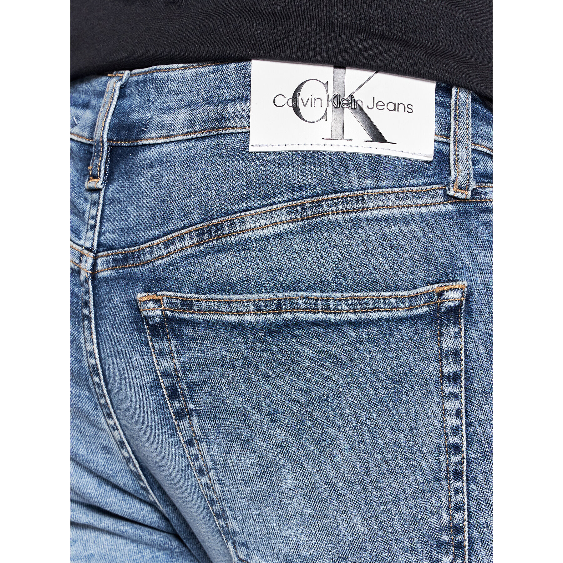 Calvin Klein Jeans Jeansy J30J320448 Modrá Slim Fit - Pepit.cz