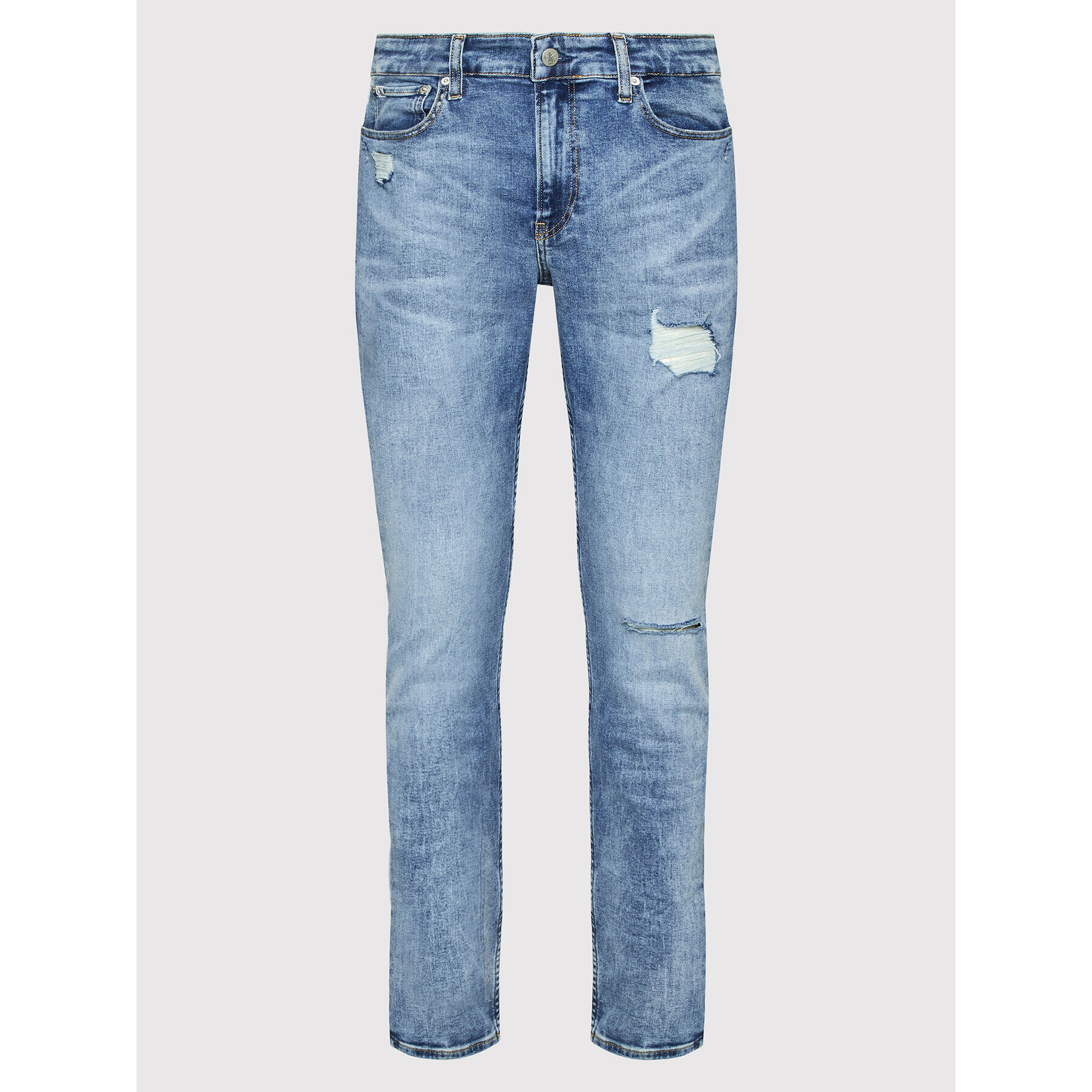 Calvin Klein Jeans Jeansy J30J320448 Modrá Slim Fit - Pepit.cz