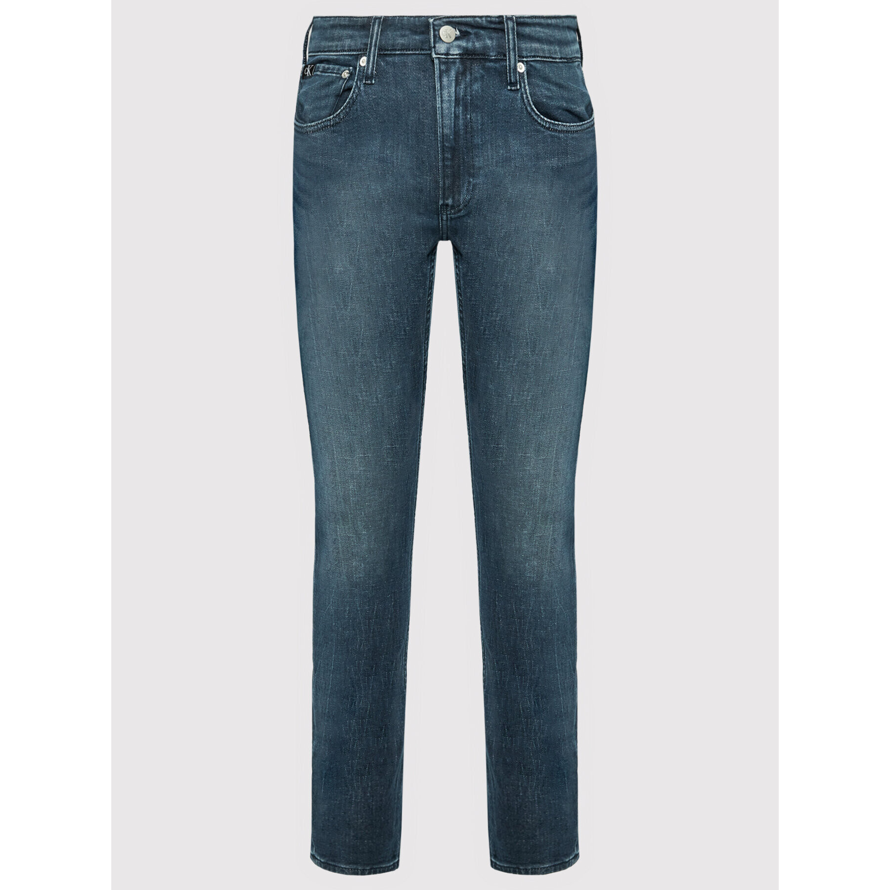 Calvin Klein Jeans Jeansy J30J320452 Tmavomodrá Slim Fit - Pepit.cz