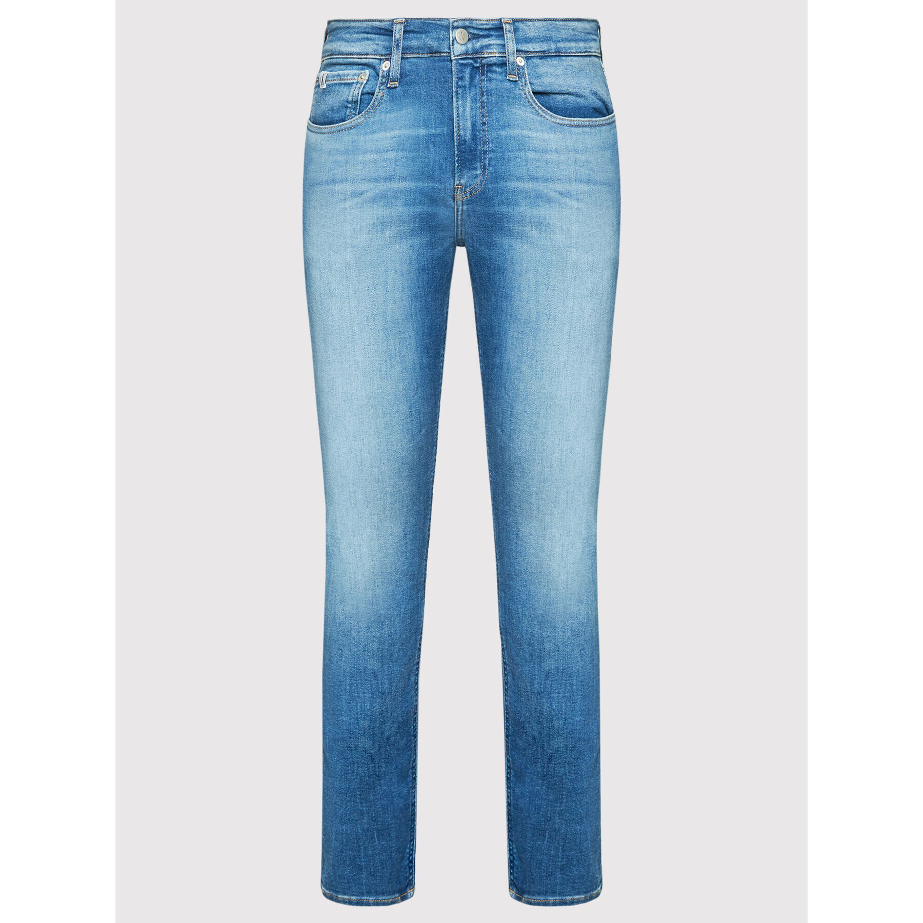 Calvin Klein Jeans Jeansy J30J320463 Modrá Skinny Fit - Pepit.cz