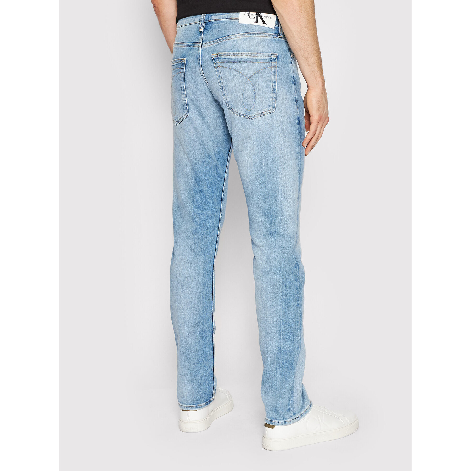 Calvin Klein Jeans Jeansy J30J320470 Modrá Slim Fit - Pepit.cz