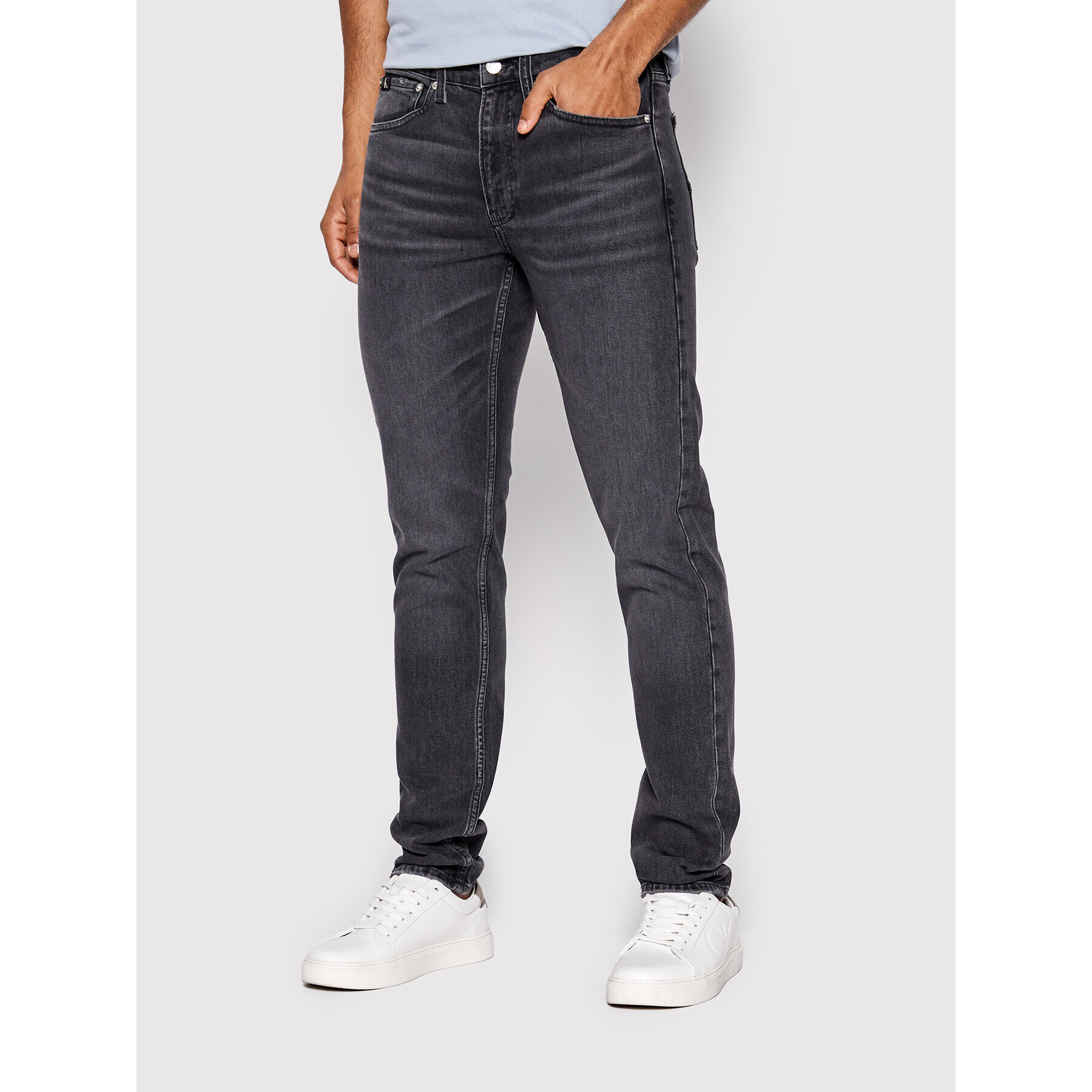 Calvin Klein Jeans Jeansy J30J321111 Černá Slim Fit - Pepit.cz