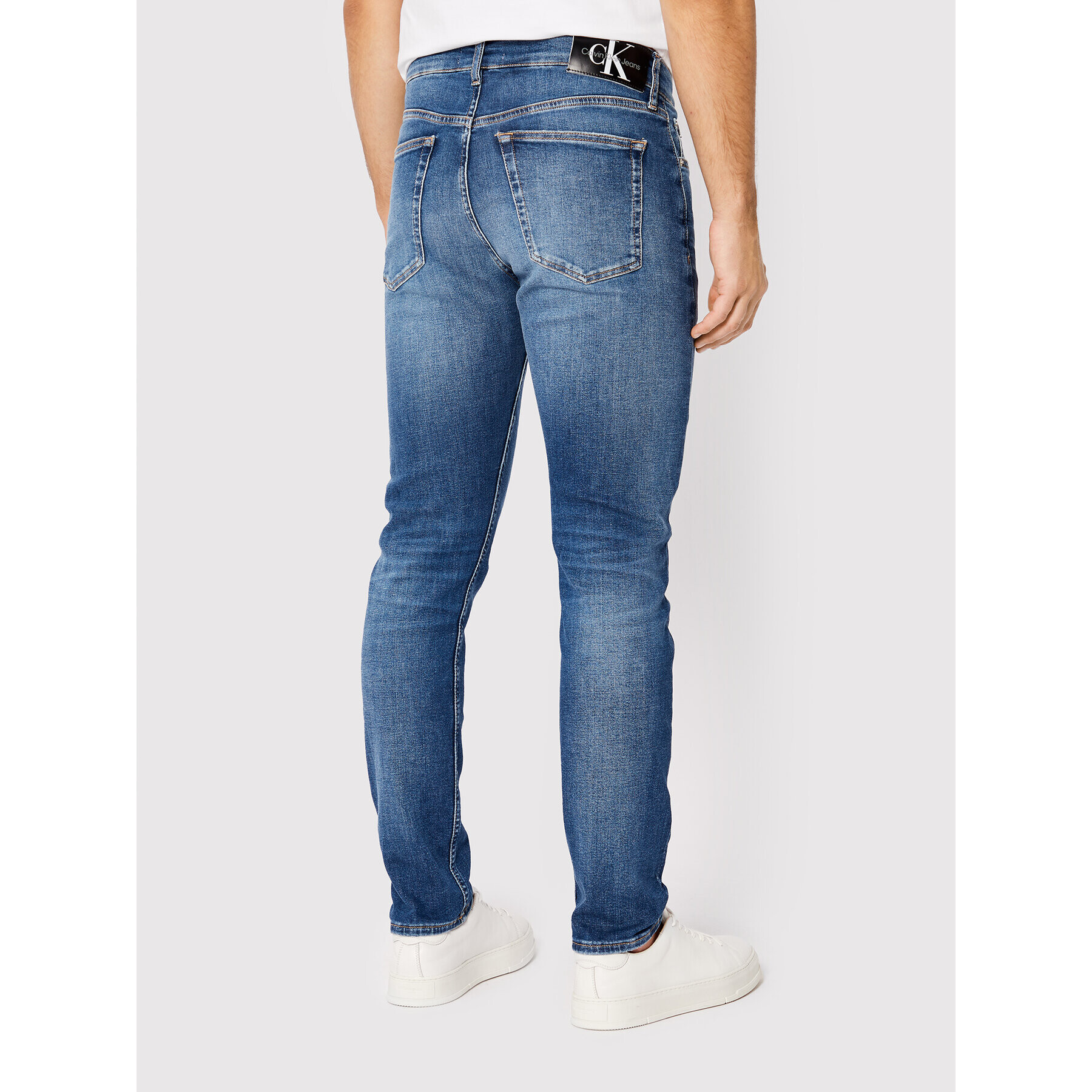 Calvin Klein Jeans Jeansy J30J321129 Modrá Slim Fit - Pepit.cz