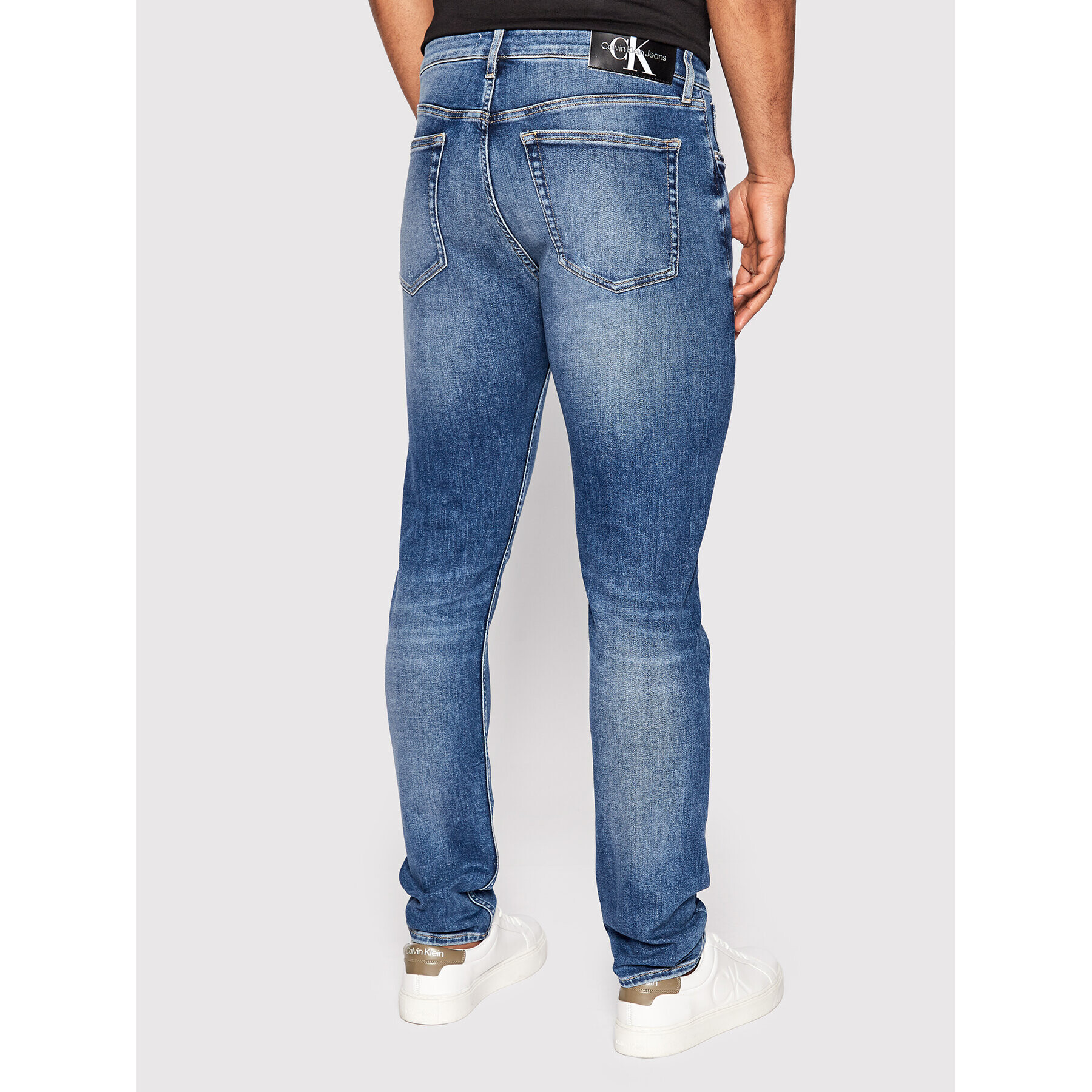 Calvin Klein Jeans Jeansy J30J321133 Modrá Slim Fit - Pepit.cz