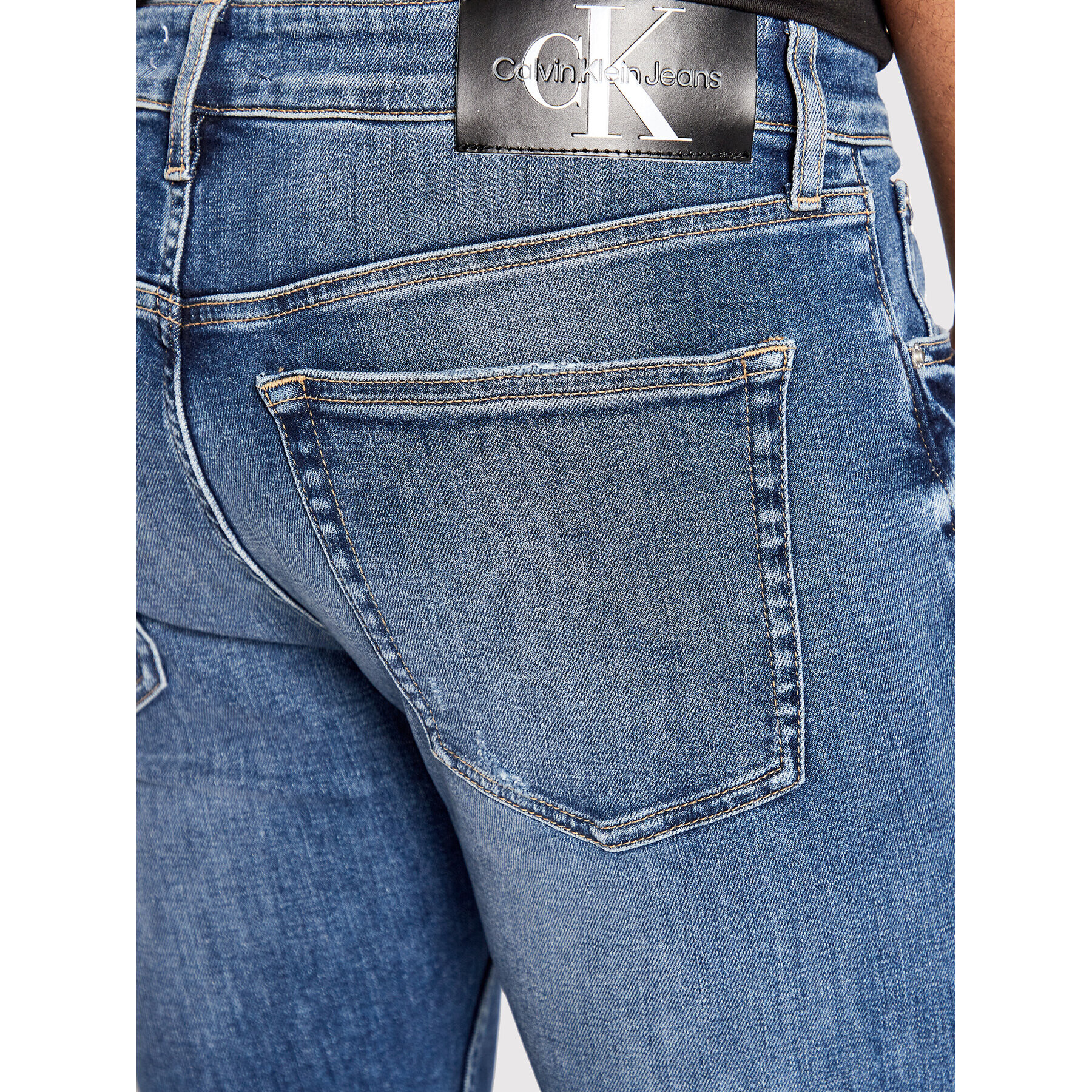 Calvin Klein Jeans Jeansy J30J321133 Modrá Slim Fit - Pepit.cz