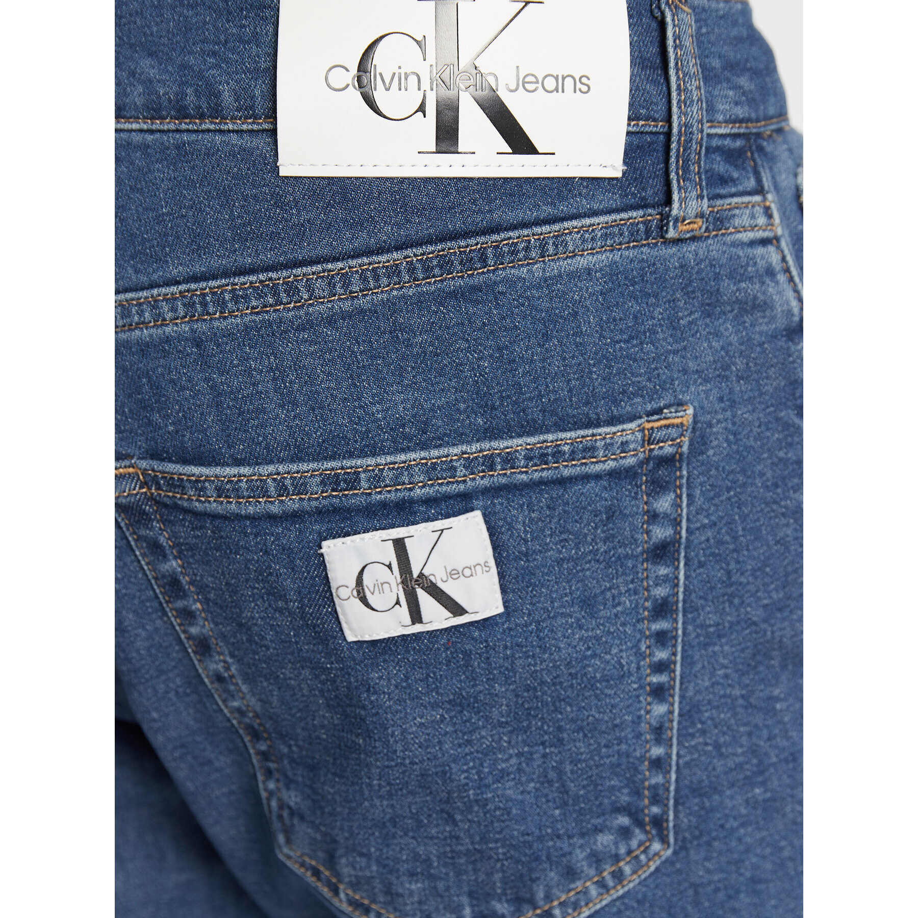 Calvin Klein Jeans Jeansy J30J321428 Modrá Regular Fit - Pepit.cz