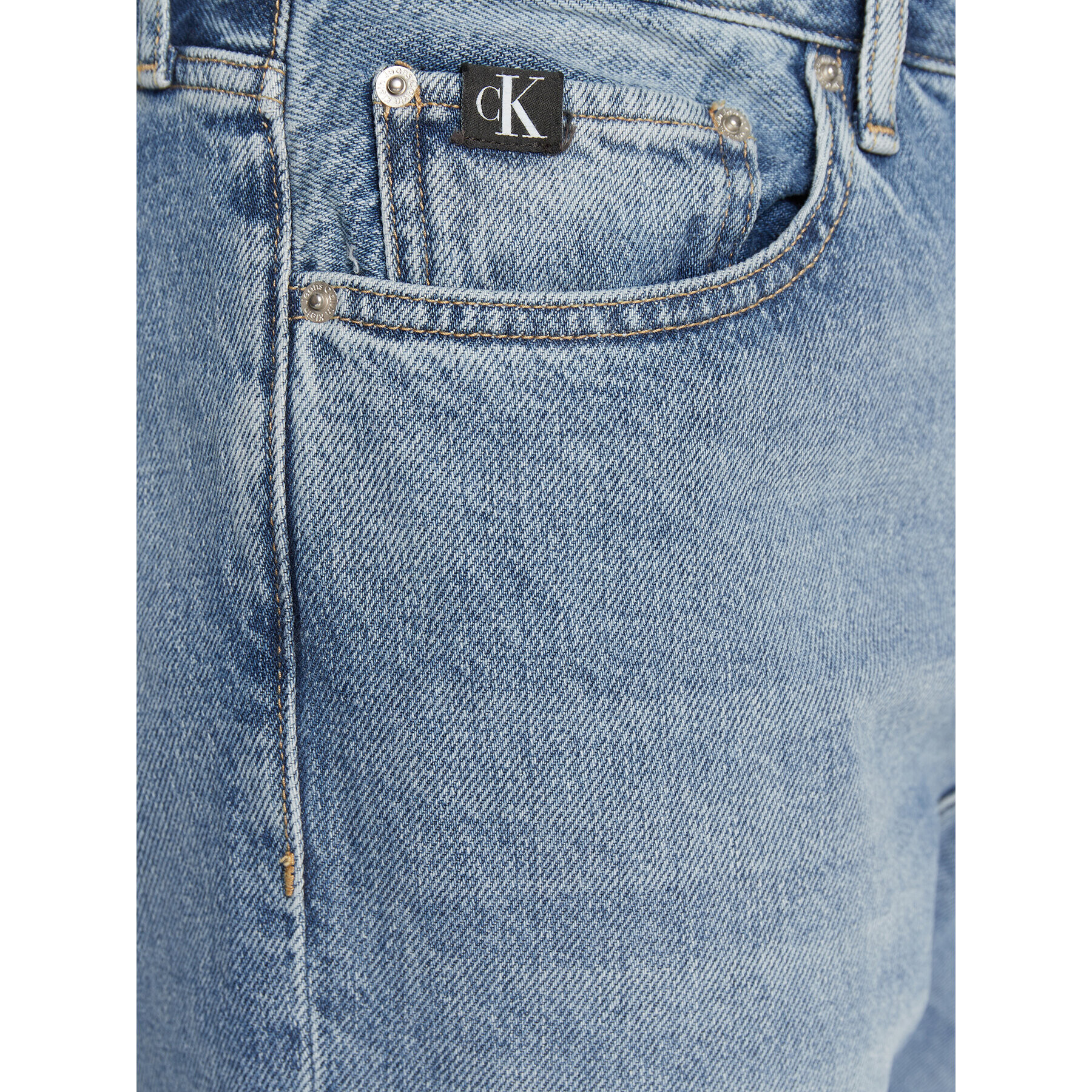 Calvin Klein Jeans Jeansy J30J321446 Modrá Regular Fit - Pepit.cz