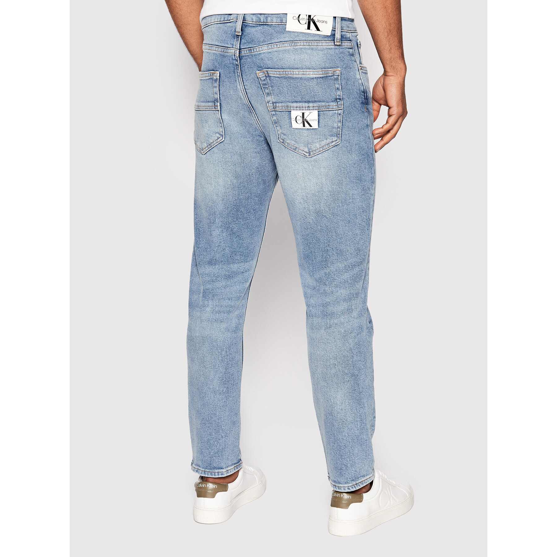 Calvin Klein Jeans Jeansy J30J321513 Modrá Regular Fit - Pepit.cz