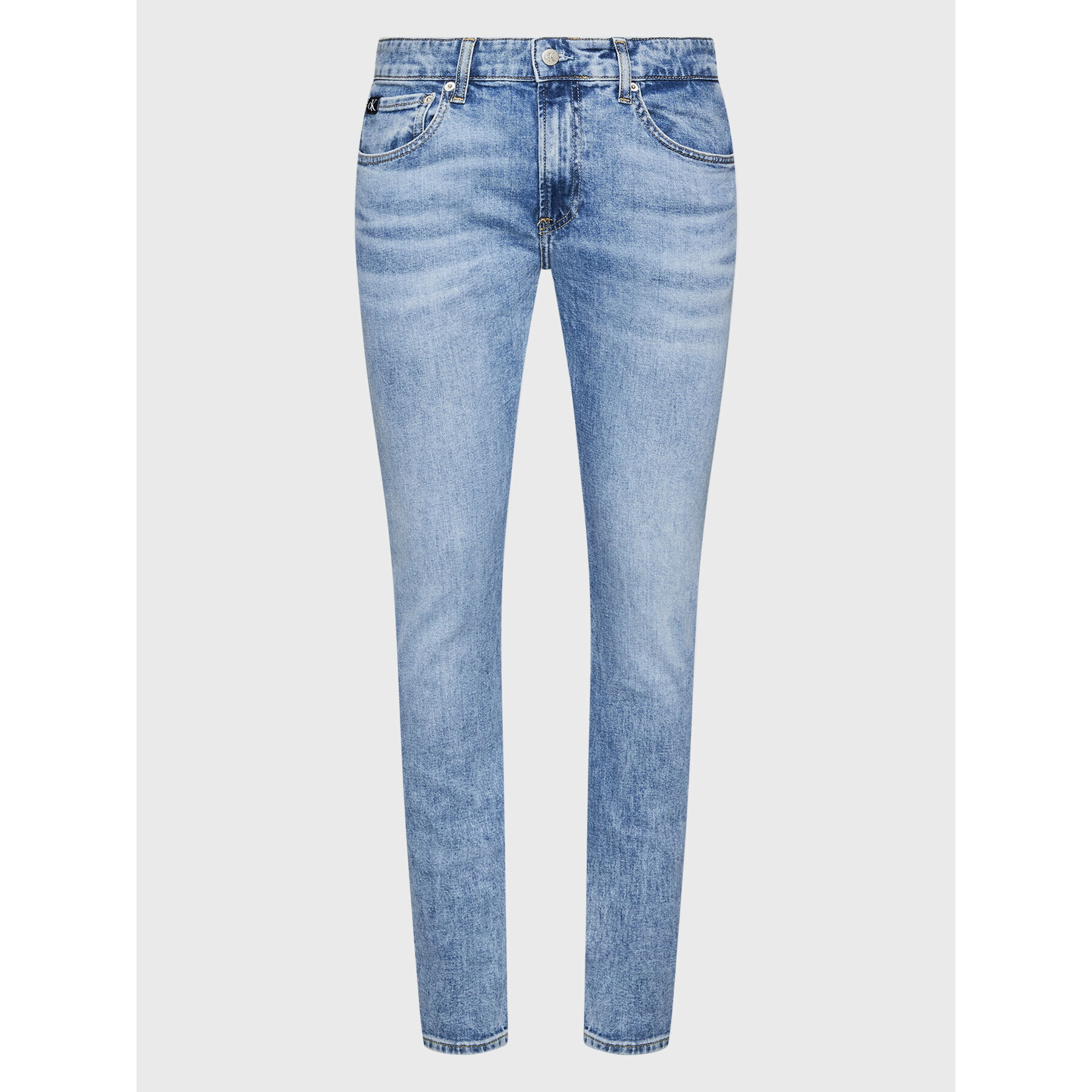 Calvin Klein Jeans Jeansy J30J322298 Modrá Slim Tapered Fit - Pepit.cz