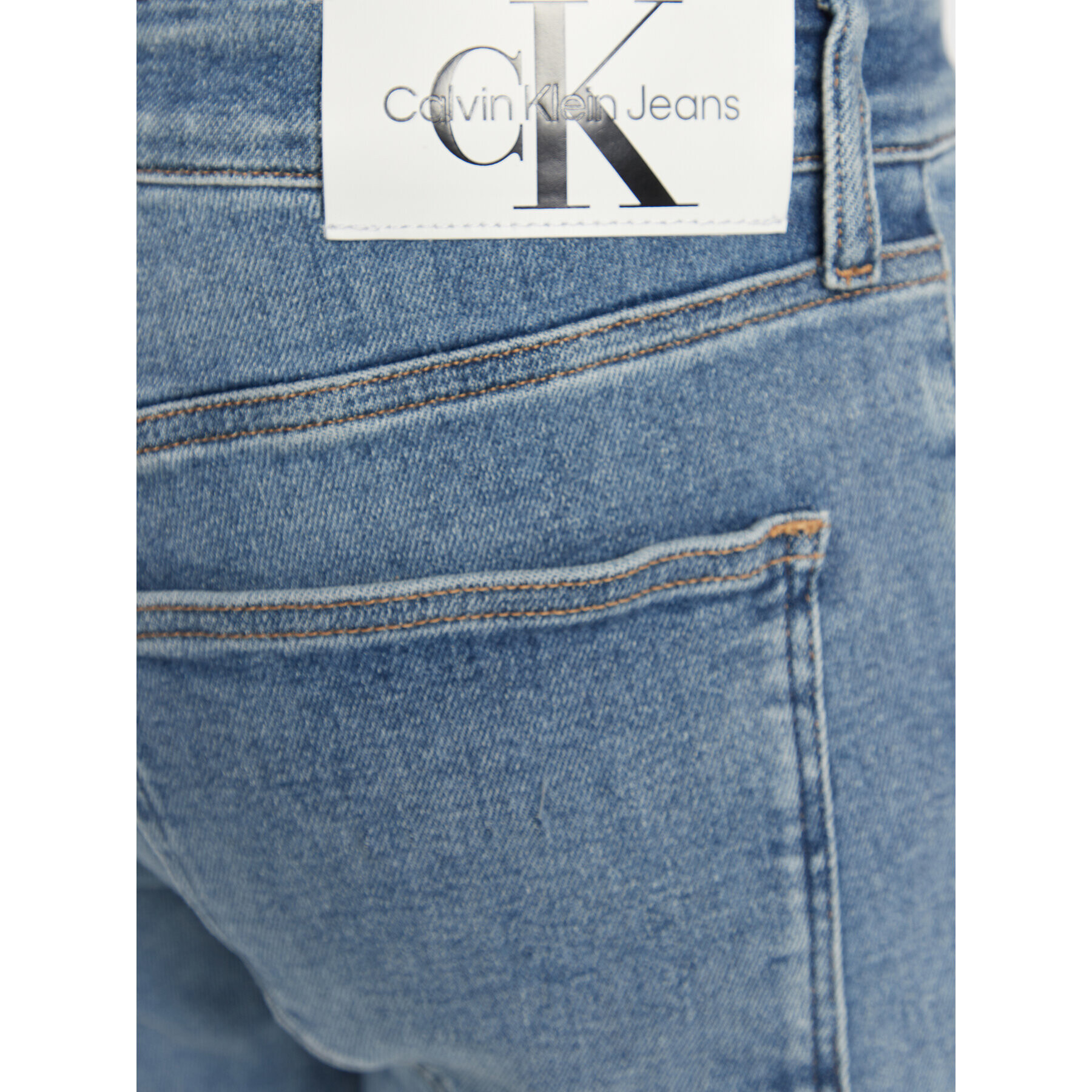 Calvin Klein Jeans Jeansy J30J322413 Modrá Skinny Fit - Pepit.cz