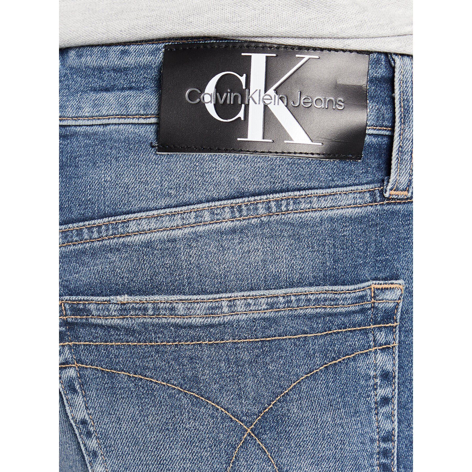 Calvin Klein Jeans Jeansy J30J322429 Tmavomodrá Slim Fit - Pepit.cz