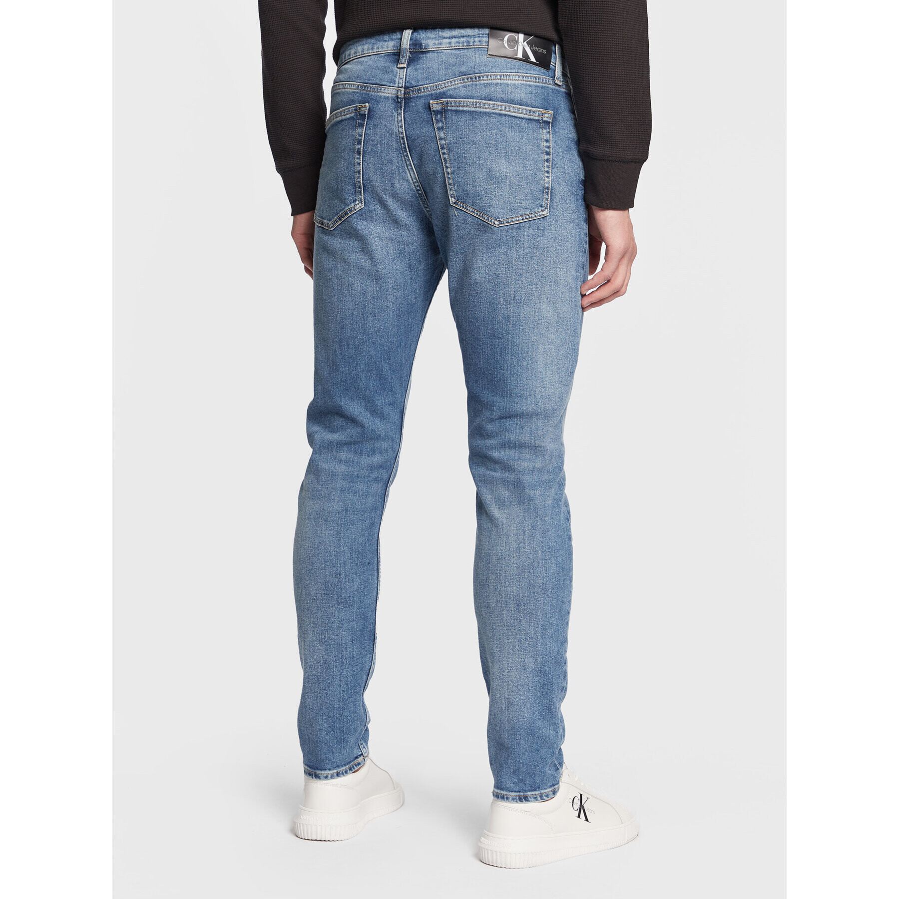 Calvin Klein Jeans Jeansy J30J322442 Modrá Slim Fit - Pepit.cz