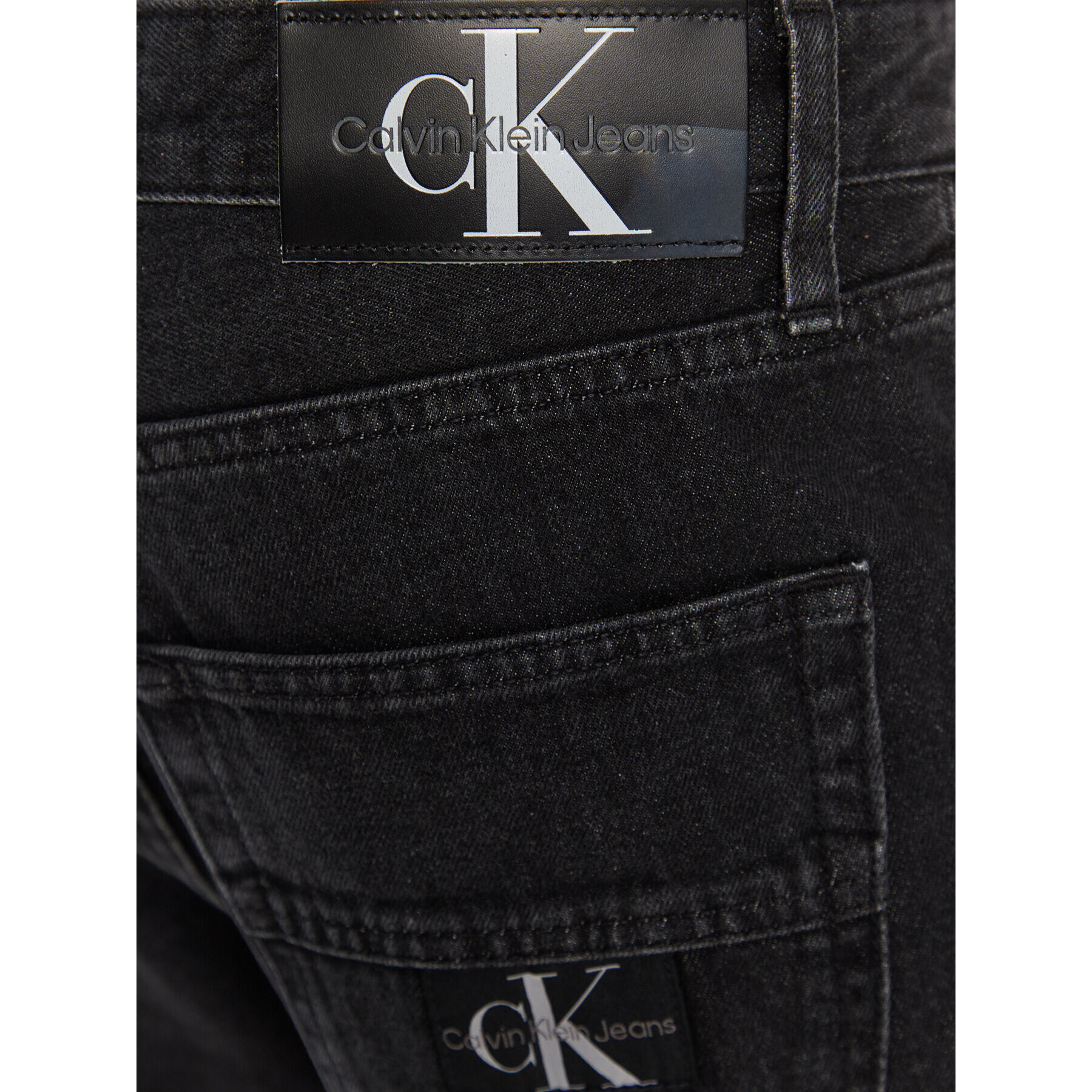 Calvin Klein Jeans Jeansy J30J322729 Černá Mom Fit - Pepit.cz