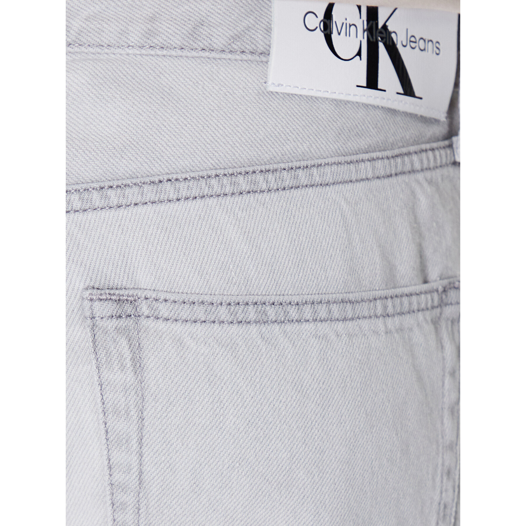 Calvin Klein Jeans Jeansy J30J322797 Šedá Straight Fit - Pepit.cz