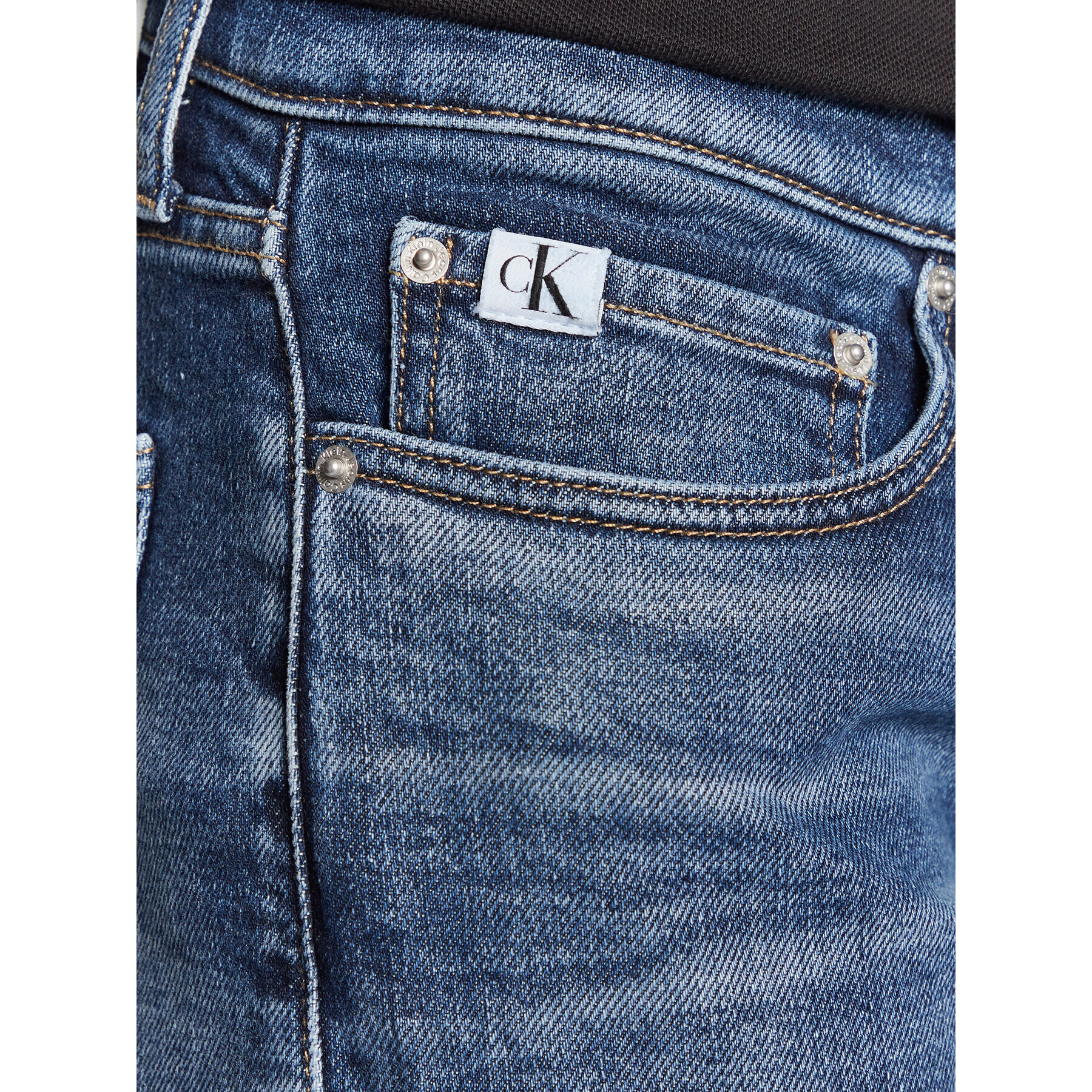 Calvin Klein Jeans Jeansy J30J322801 Modrá Slim Fit - Pepit.cz