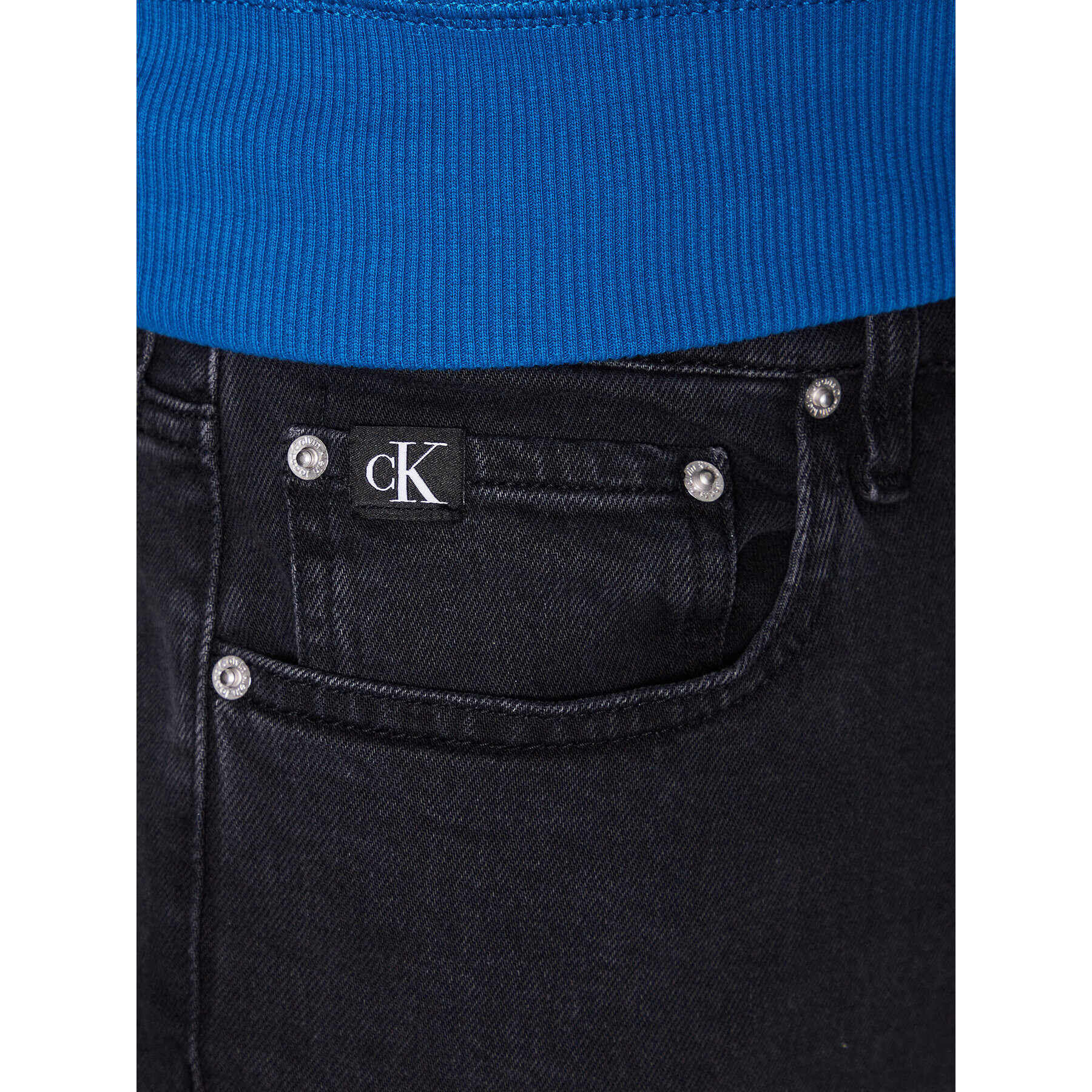 Calvin Klein Jeans Jeansy J30J322825 Černá Relaxed Fit - Pepit.cz