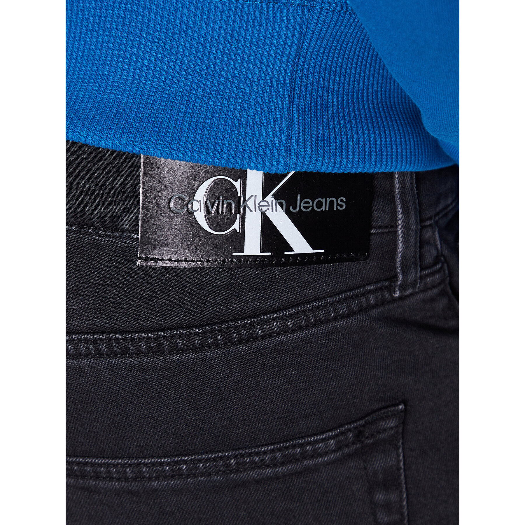 Calvin Klein Jeans Jeansy J30J322825 Černá Relaxed Fit - Pepit.cz