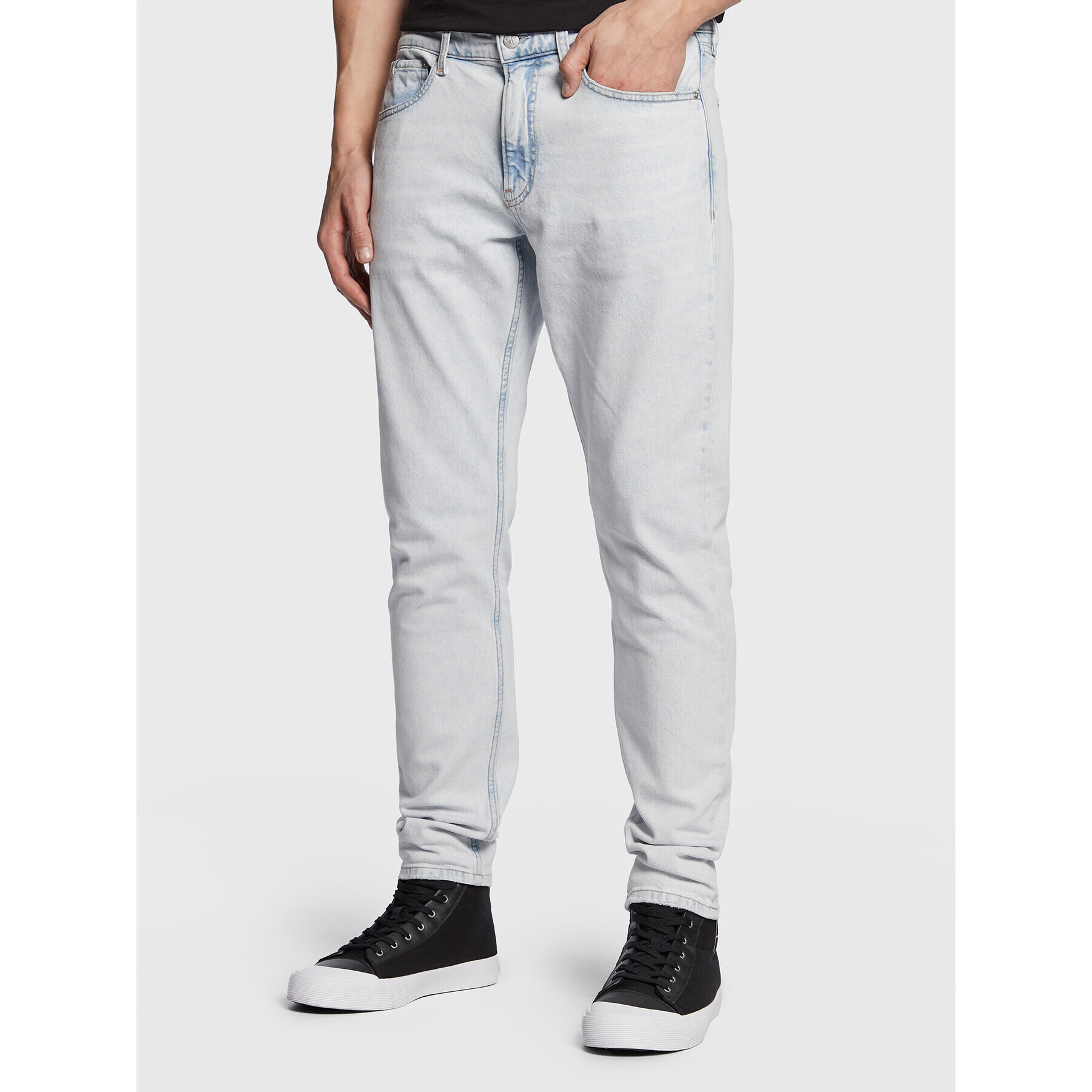 Calvin Klein Jeans Jeansy J30J322832 Modrá Slim Fit - Pepit.cz