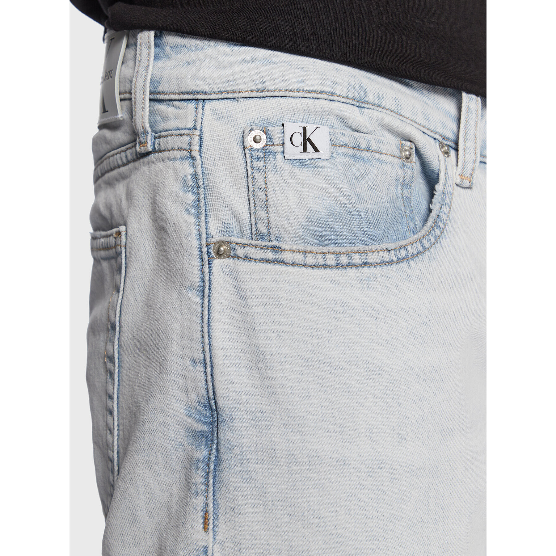 Calvin Klein Jeans Jeansy J30J322832 Modrá Slim Fit - Pepit.cz