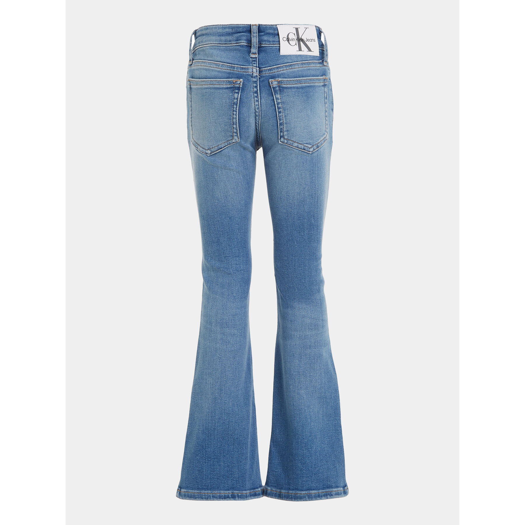 Calvin Klein Jeans Jeansy Split IG0IG02163 Modrá Flare Fit - Pepit.cz