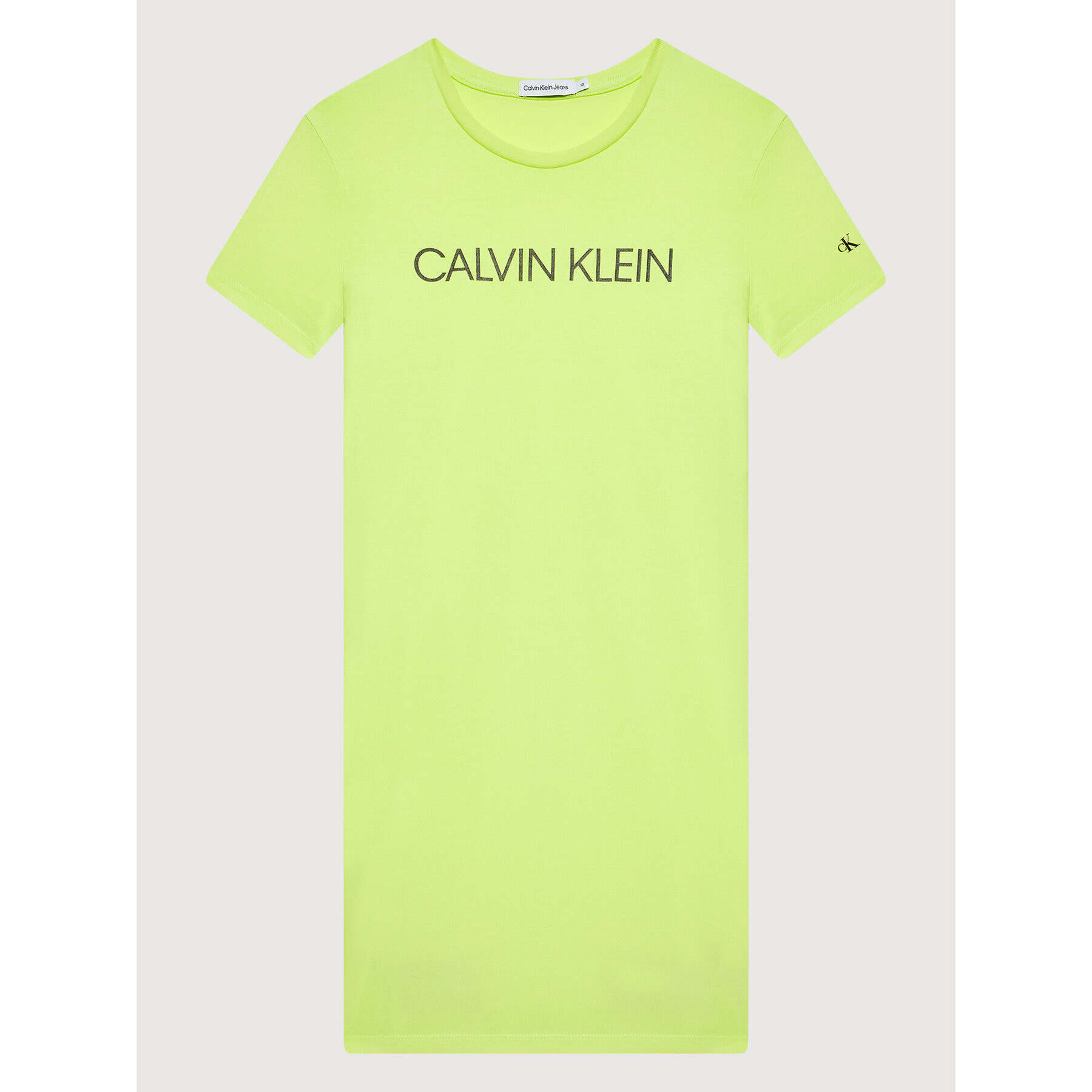 Calvin Klein Jeans Každodenní šaty IG0IG01417 Žlutá Regular Fit - Pepit.cz