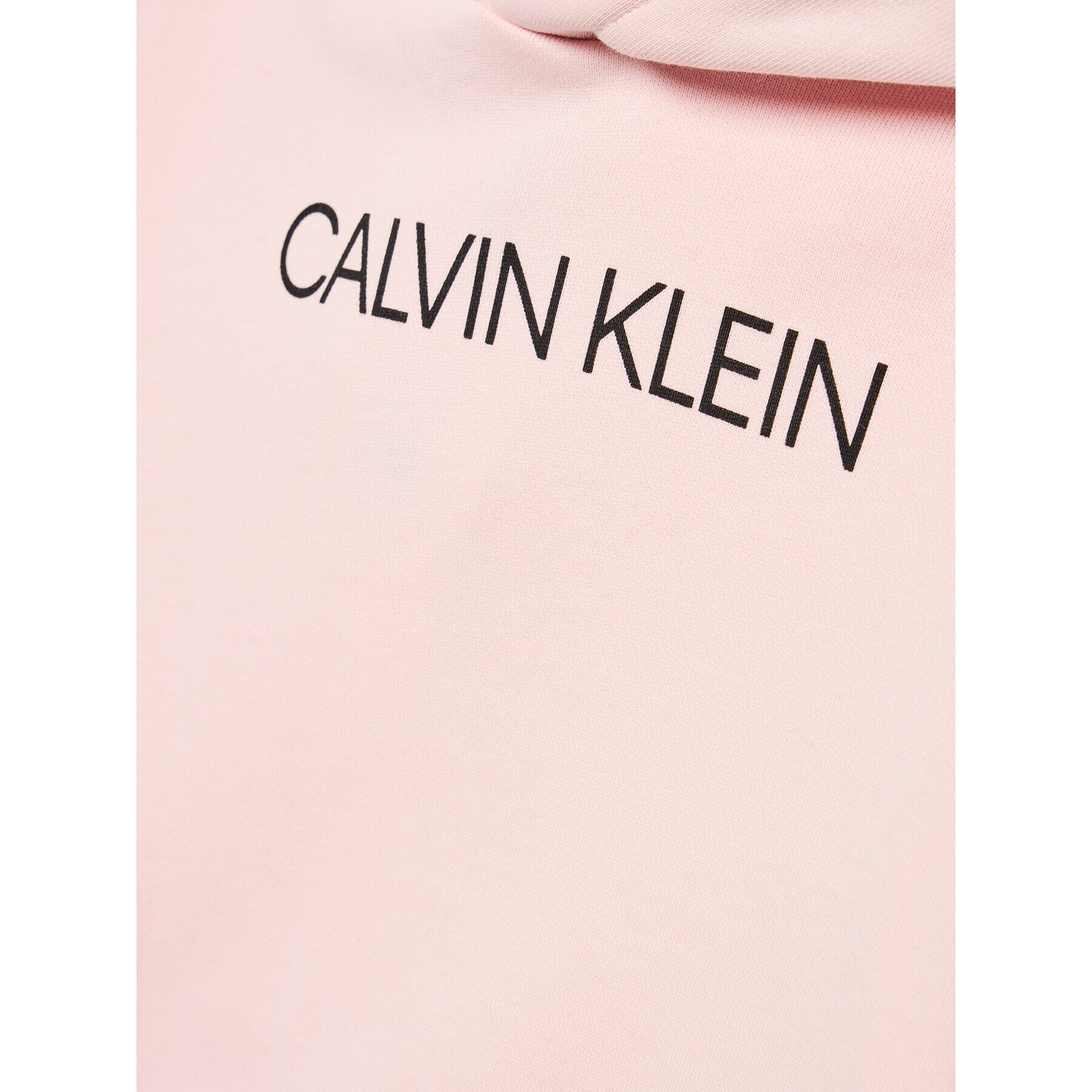 Calvin Klein Jeans Každodenní šaty Institutional Logo IG0IG01332 Růžová Regular Fit - Pepit.cz