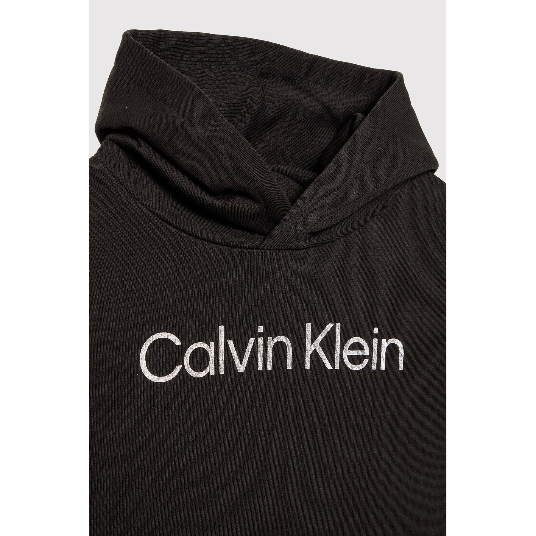 Calvin Klein Jeans Každodenní šaty Institutional Logo IG0IG01421 Černá Relaxed Fit - Pepit.cz