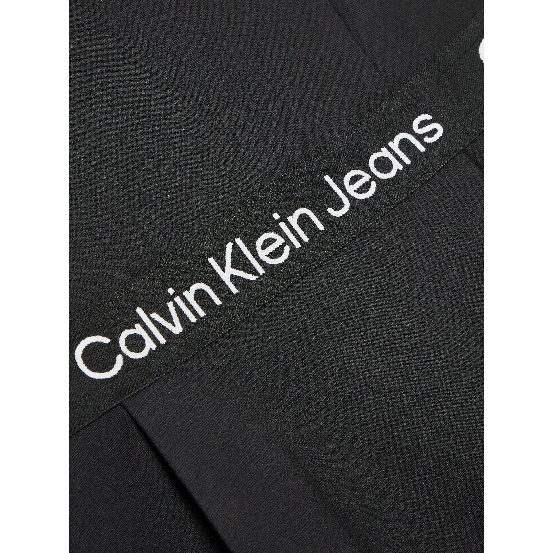 Calvin Klein Jeans Každodenní šaty Logo Tape IG0IG01960 Černá Regular Fit - Pepit.cz